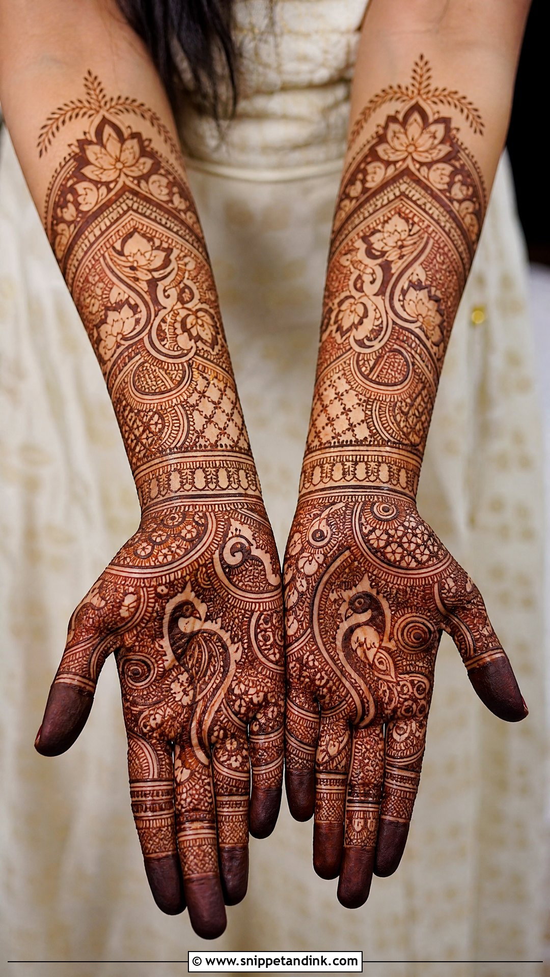 Full Hand Indian Bridal Mehndi Design - Snippet and Ink - 25 Bridal Mehndi Designs Indian Weddings