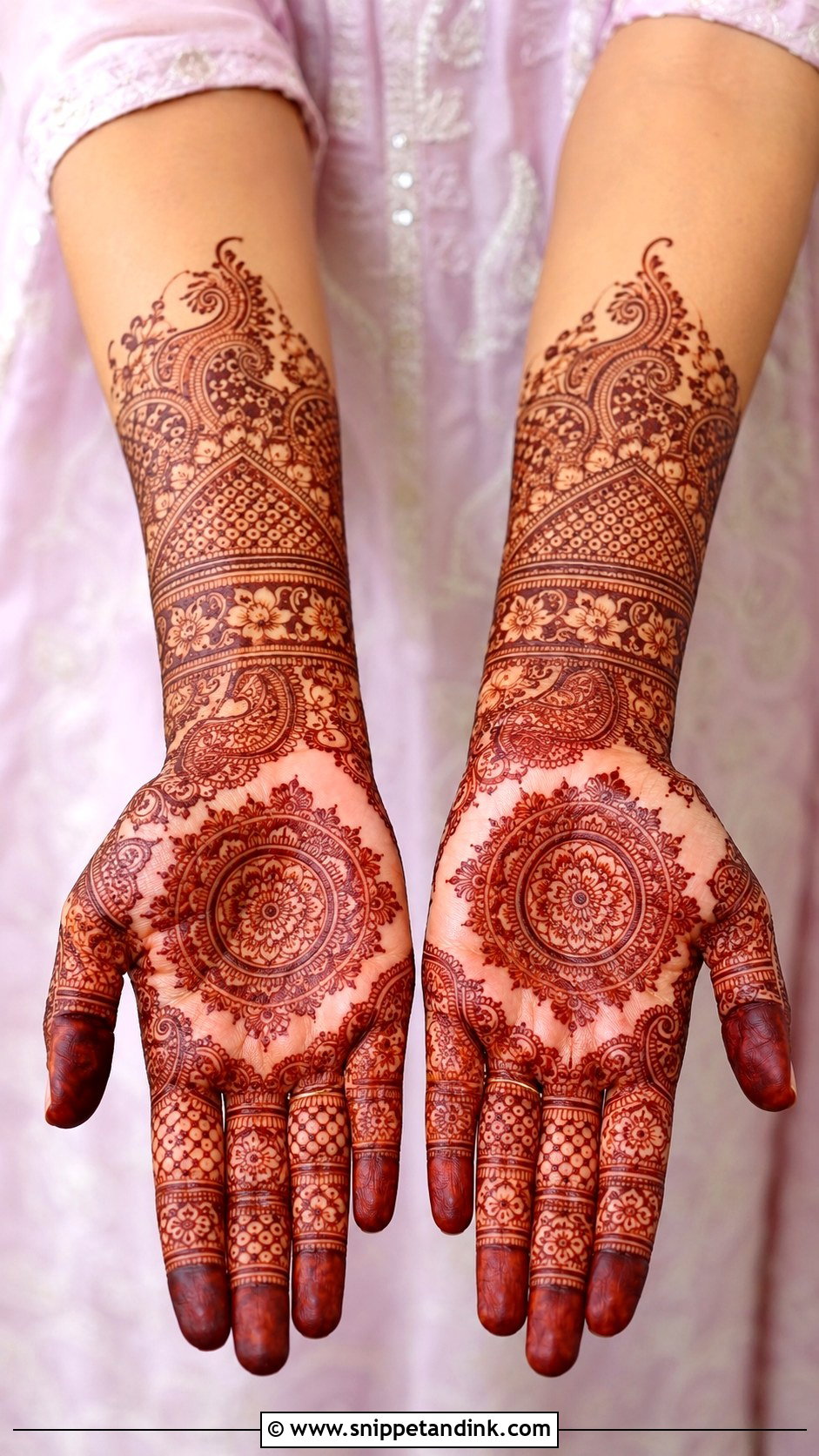 Full Hand Mandala Mehndi Design - Snippet and Ink - 35 Mandala Mehndi Design Ideas