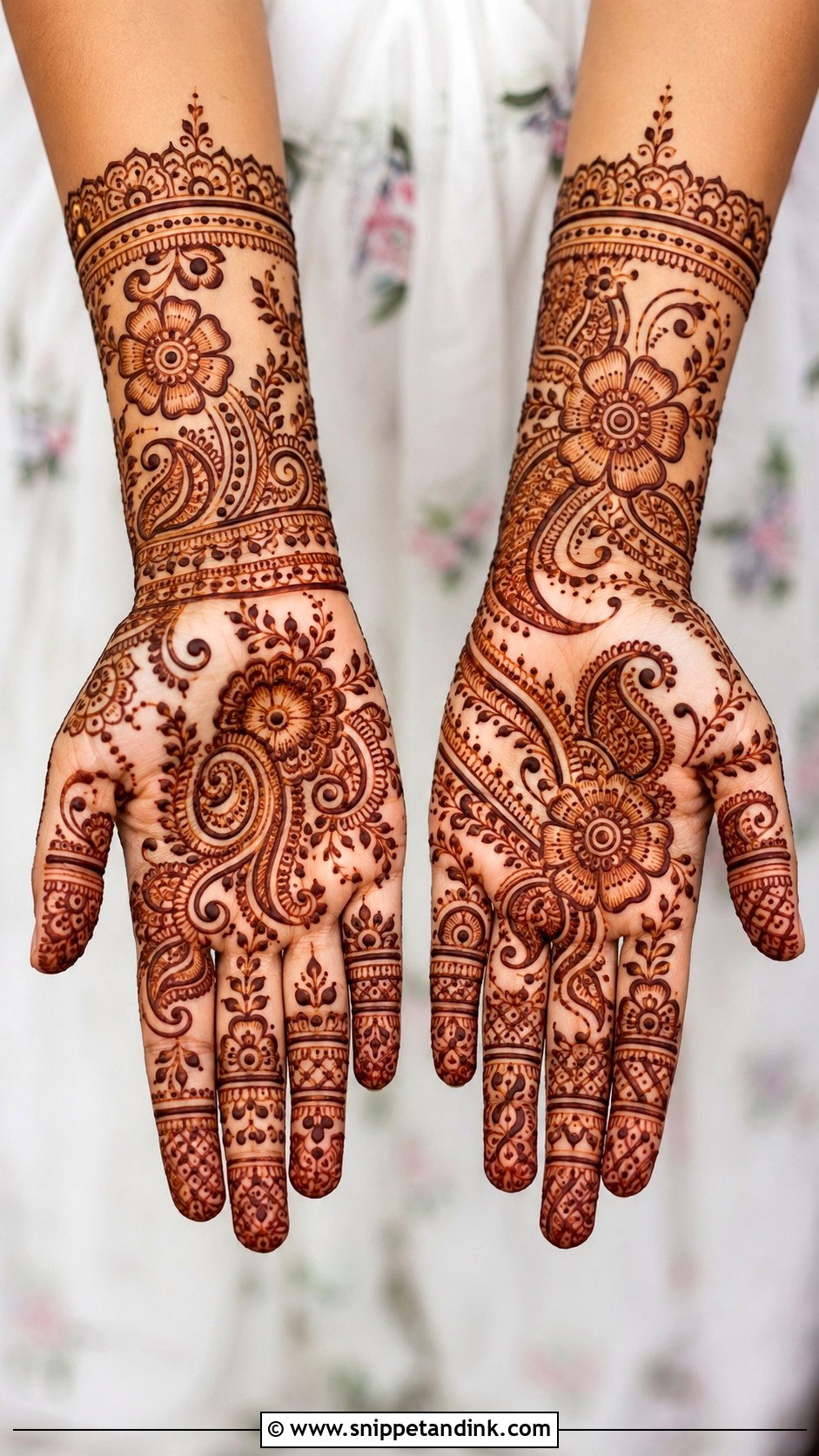 Full Hand Mehndi for Kids - Snippet and Ink - 35 Mehndi Designs for Kids