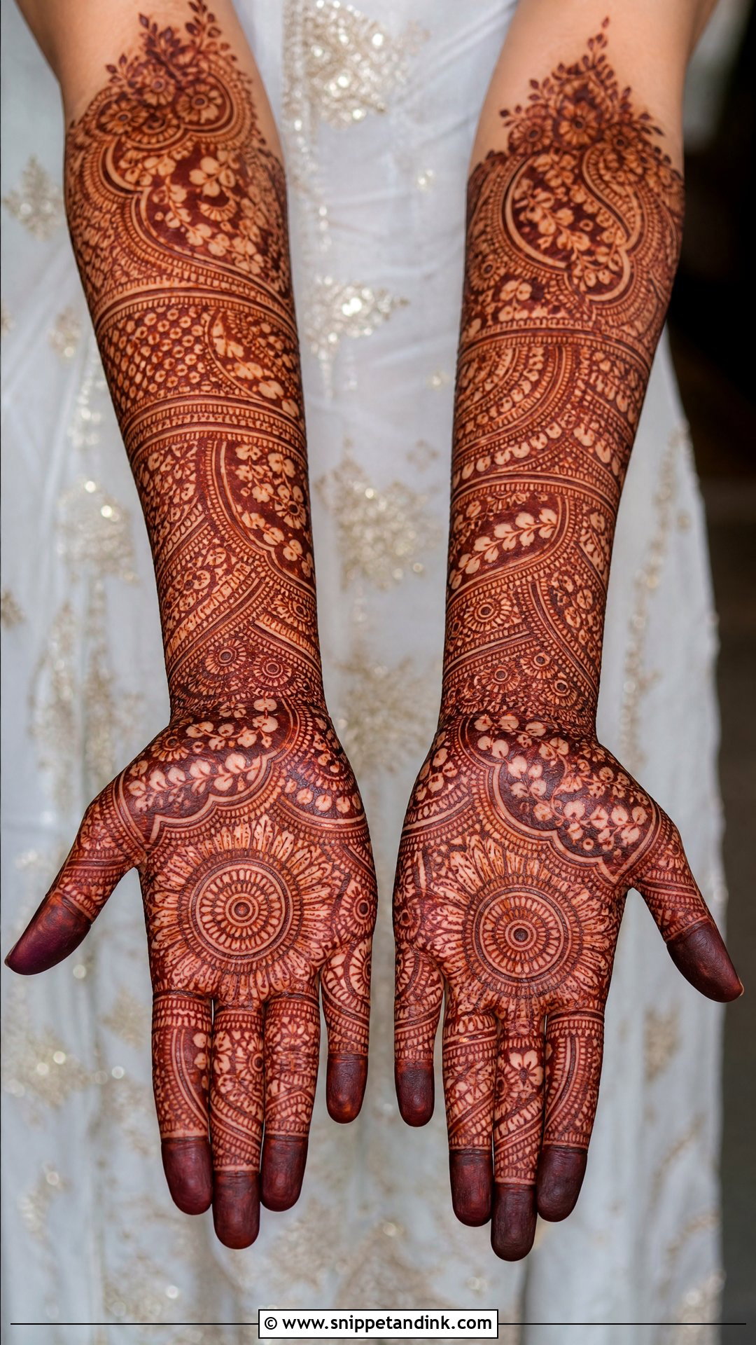 Full Hand Muslim Bridal Mehndi Design - Snippet and Ink - 20 Bridal Mehndi Designs Muslim Bride