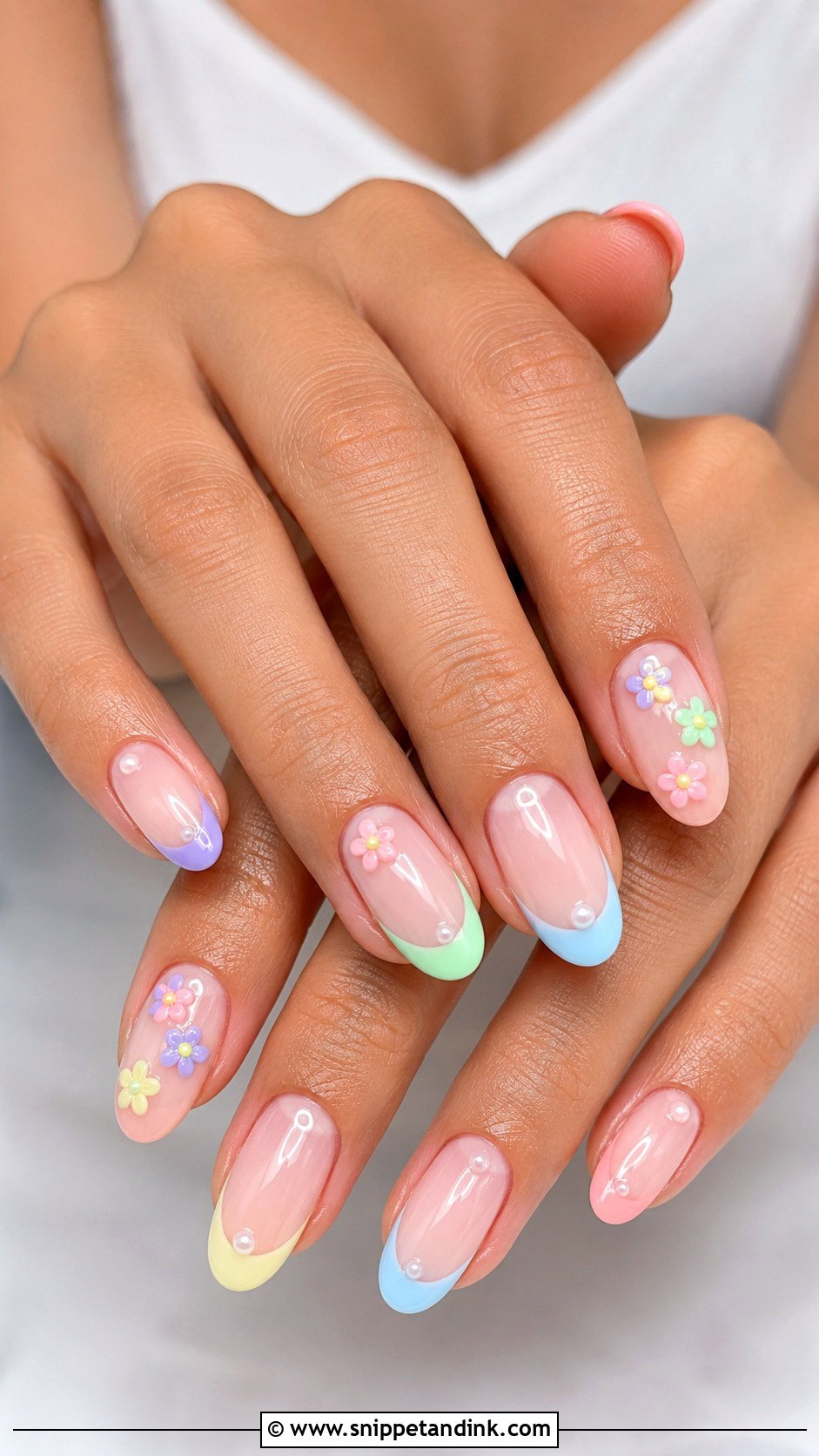 Funky Bridal Pastel Nails - Snippet and Ink - 20 Funky Bridal Nails