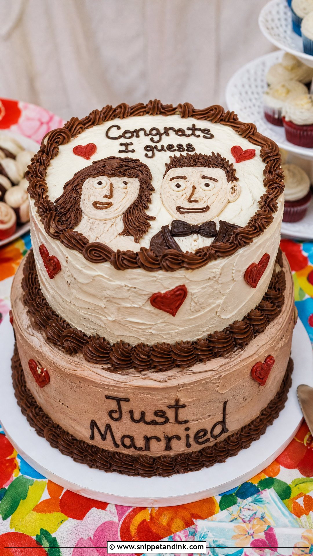 Funny Ugly Wedding Cake - Snippet and Ink - 35 Ugly Cakes for Wedding