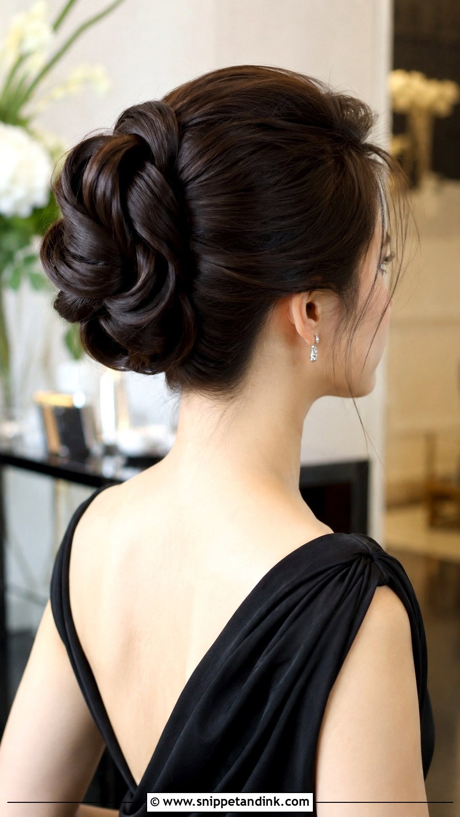 Gala Dinner Sculpted Updo - Snippet and Ink - 20 Gala Dinner Hairstyle Ideas