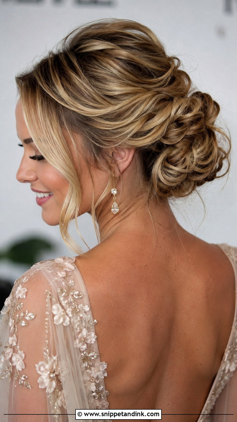 Gala Dinner Textured Updo - Snippet and Ink - 20 Gala Dinner Hairstyle Ideas