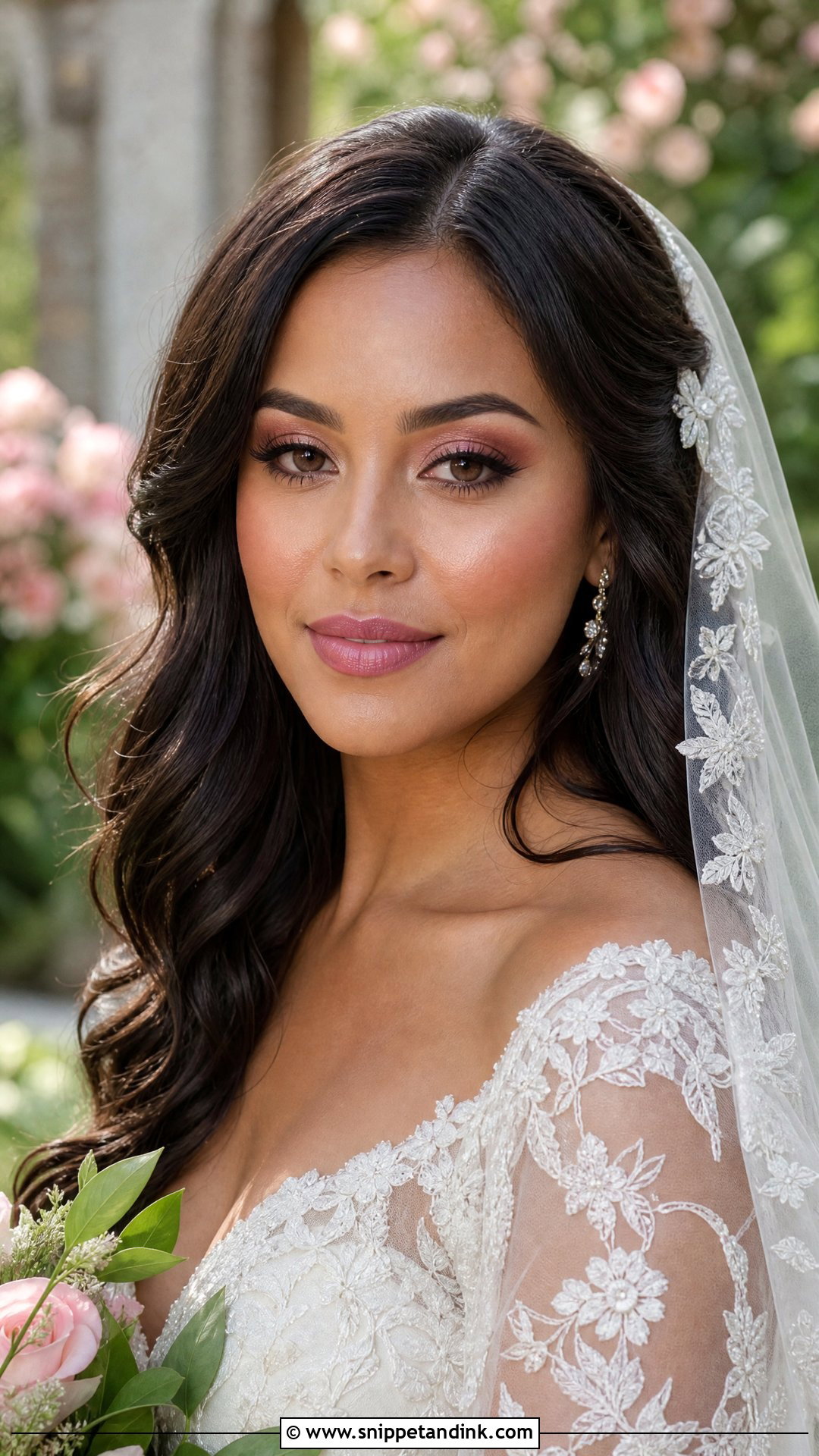 Garden Bridal Makeup - Snippet and Ink - 25 Romantic Bridal Makeup Ideas