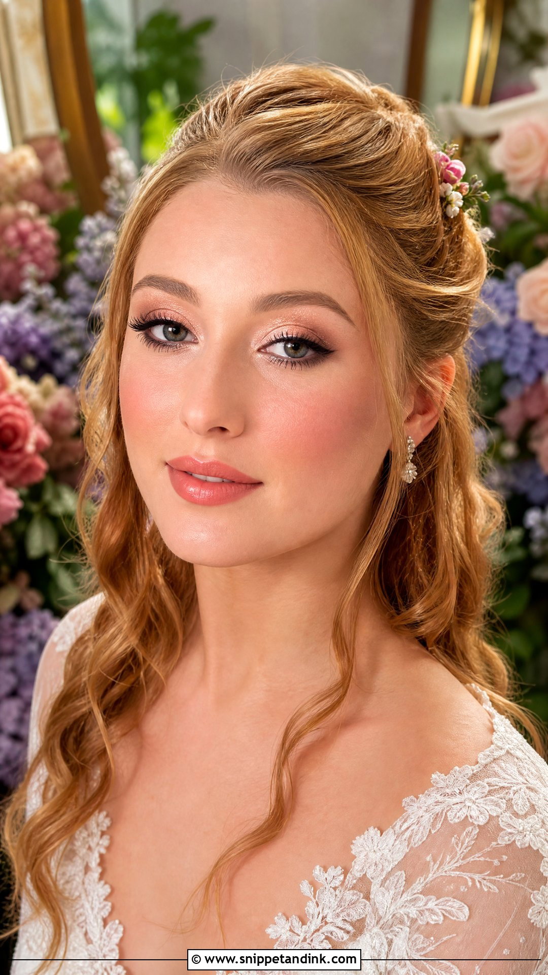 Garden Bridal Makeup - Snippet and Ink - 35 Bride Makeup Ideas