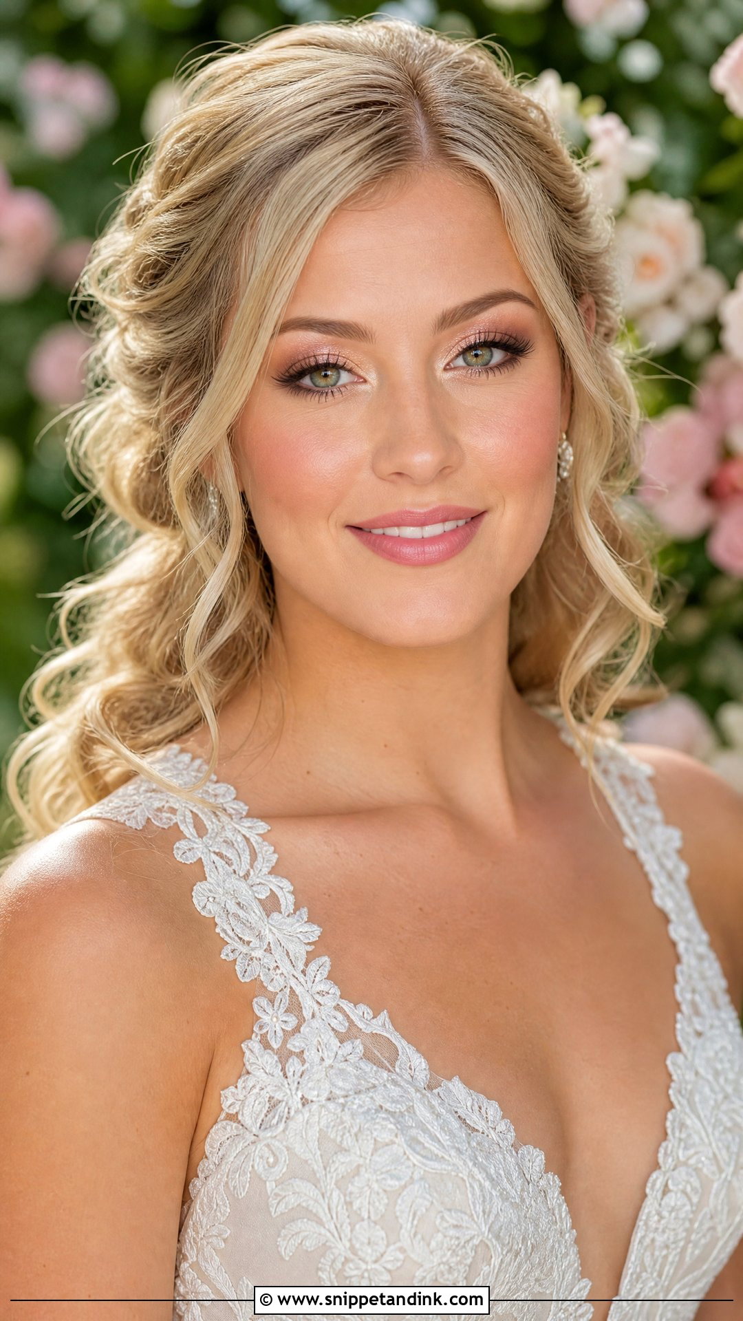 Garden Bridal Makeup For Brown Eyes - Snippet and Ink - 35 Bridal Makeup for Brown Eyes