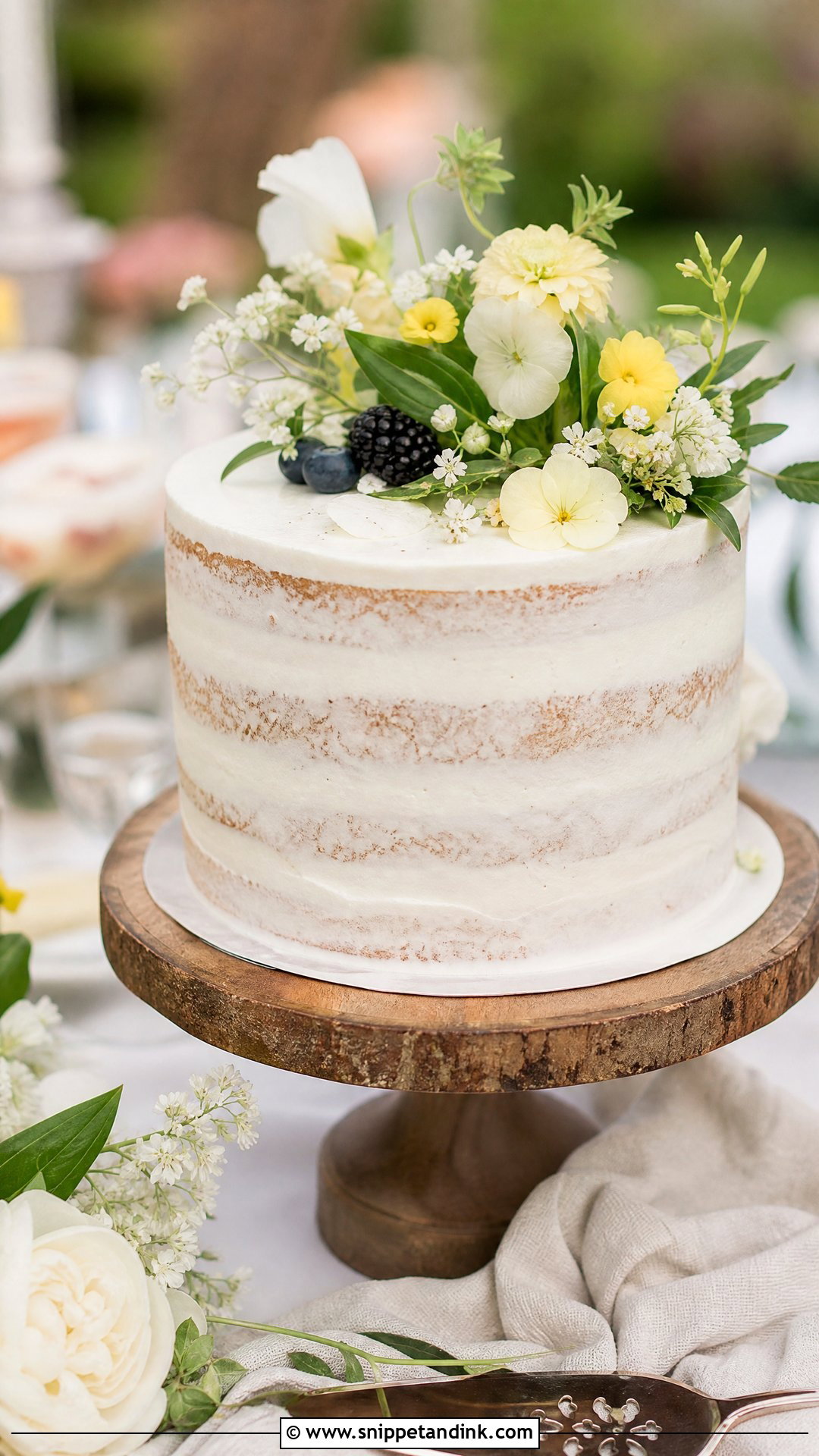 Garden Bride Cake - Snippet and Ink - 25 Bride Cake Ideas