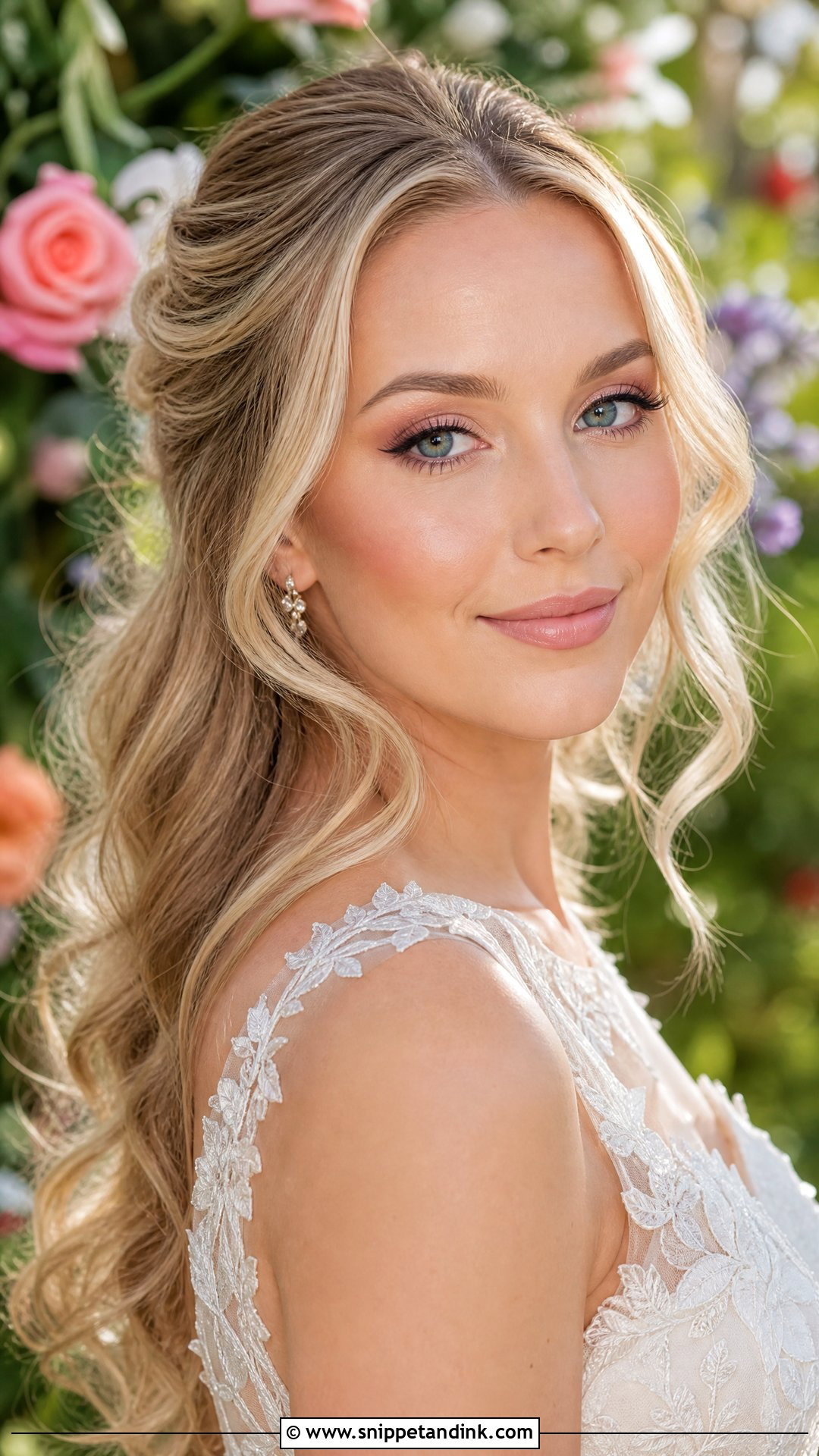 Garden Light Bridal Makeup - Snippet and Ink - 25 Light Bridal Makeup Ideas