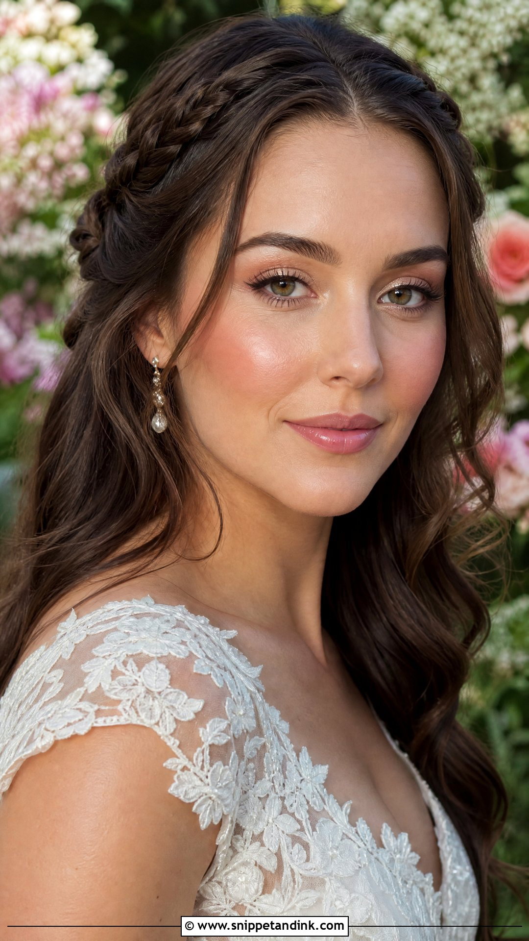 Garden Natural Wedding Makeup - Snippet and Ink - 25 Light Natural Wedding Makeup Looks