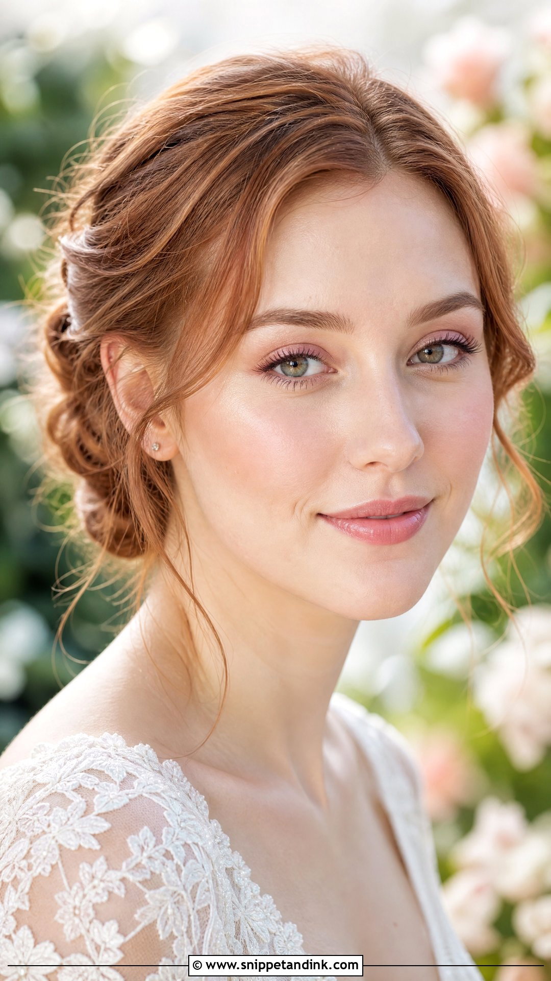 Garden No Makeup Bride - Snippet and Ink - 20 No Makeup Bride Ideas