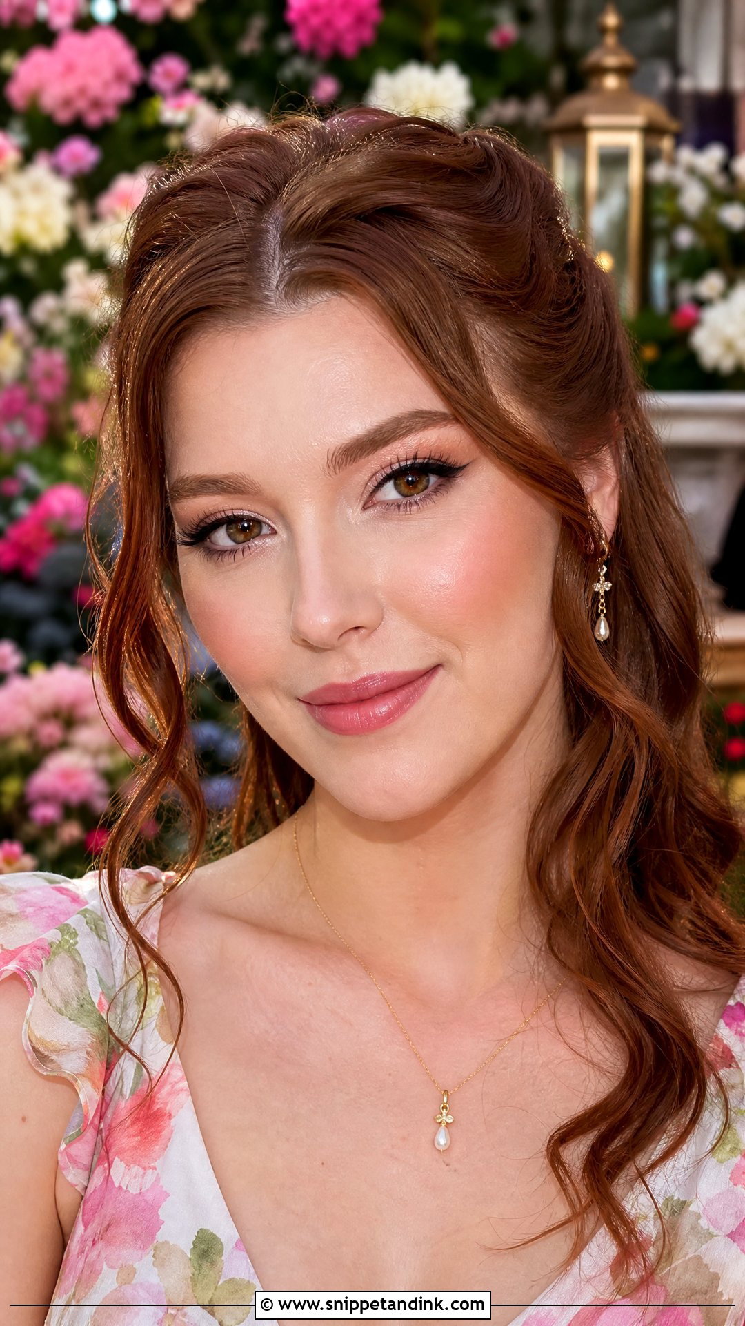 Garden Summer Wedding Makeup for Brown Eyes - Snippet and Ink - 20 Summer Wedding Makeup for Brown Eyes