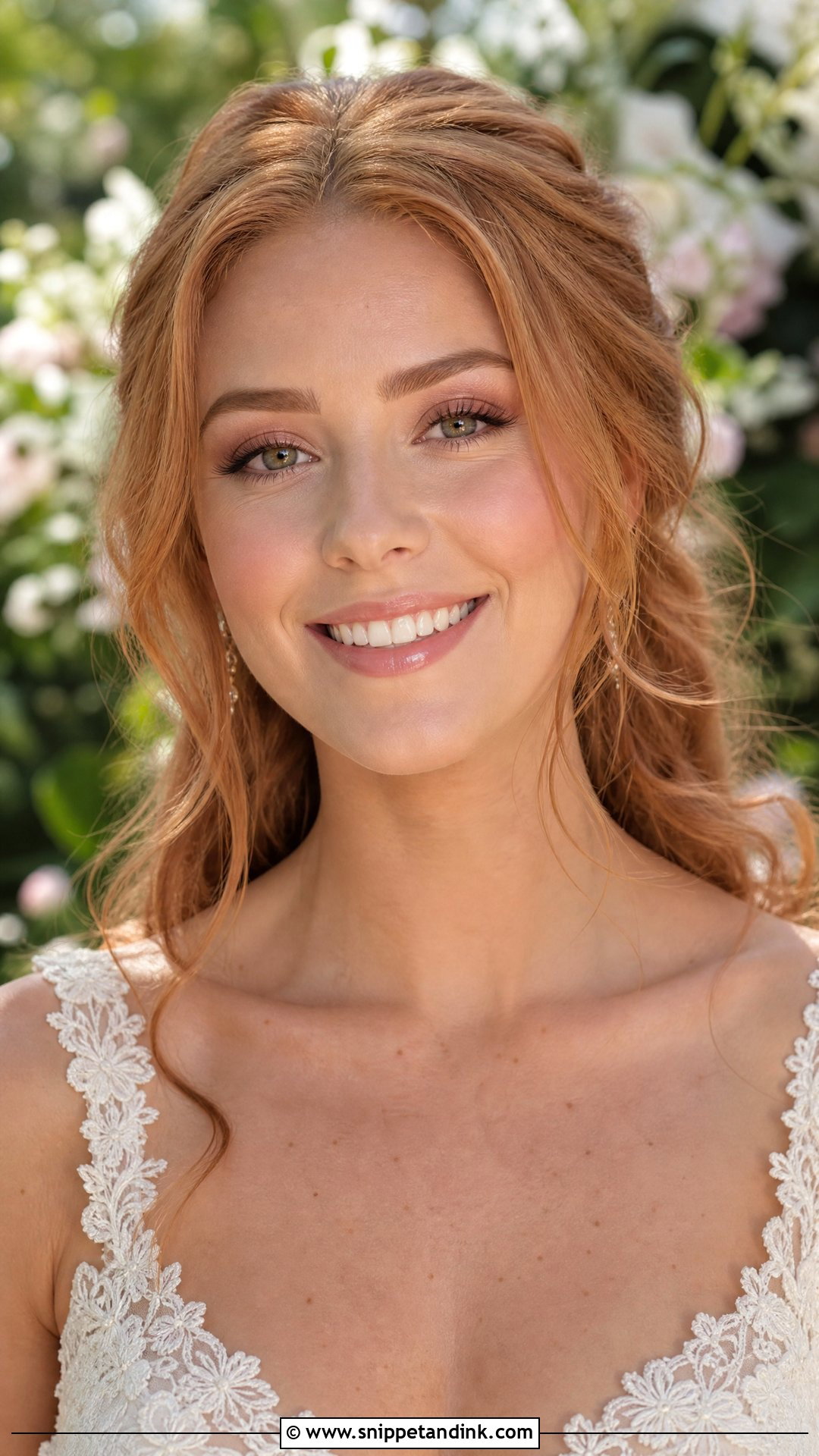 Garden Wedding Makeup - Snippet and Ink - 20 Minimal Makeup for Wedding Ideas