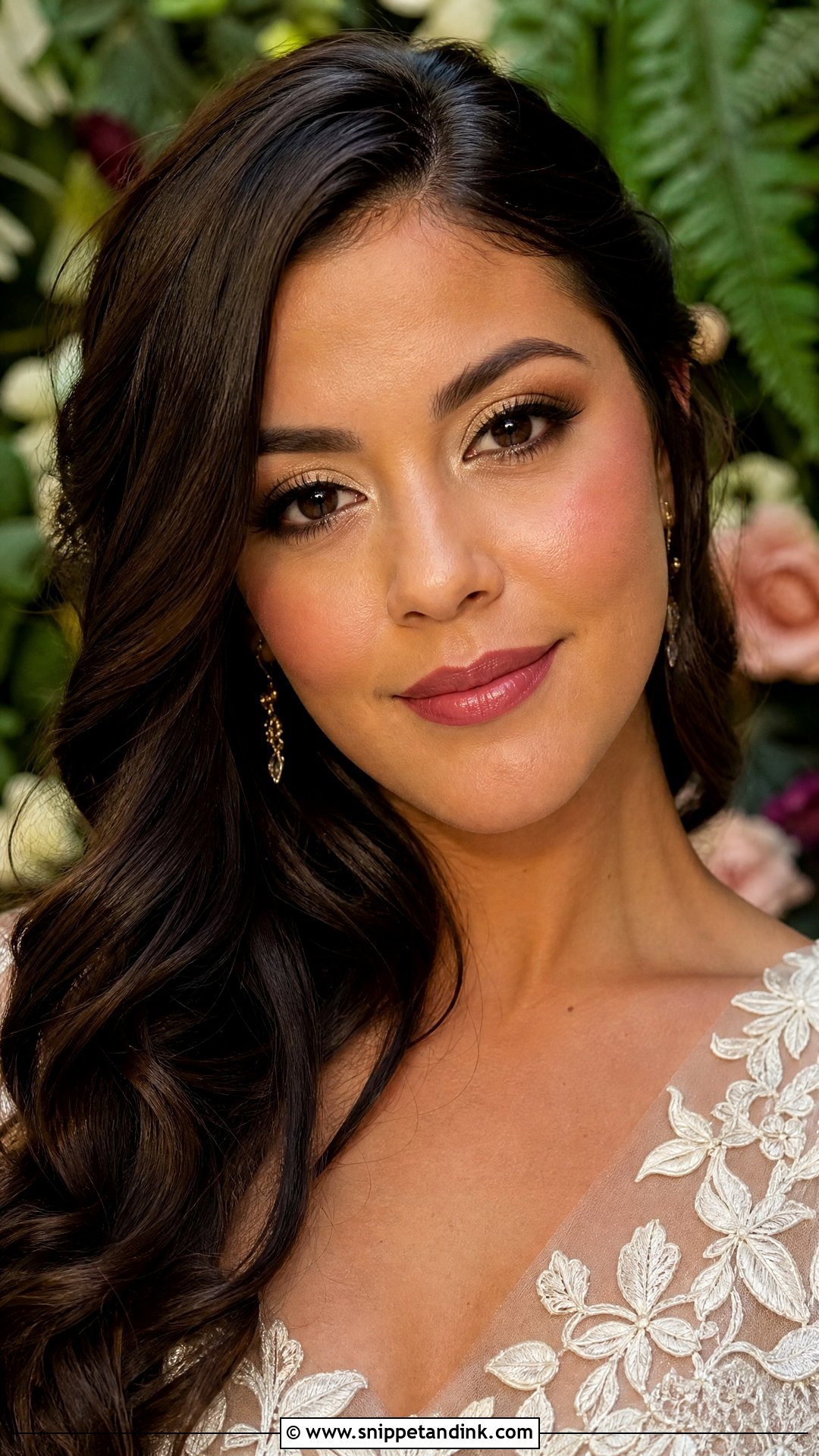 Garden Wedding Makeup - Snippet and Ink - 20 Whimsical Wedding Makeup Ideas