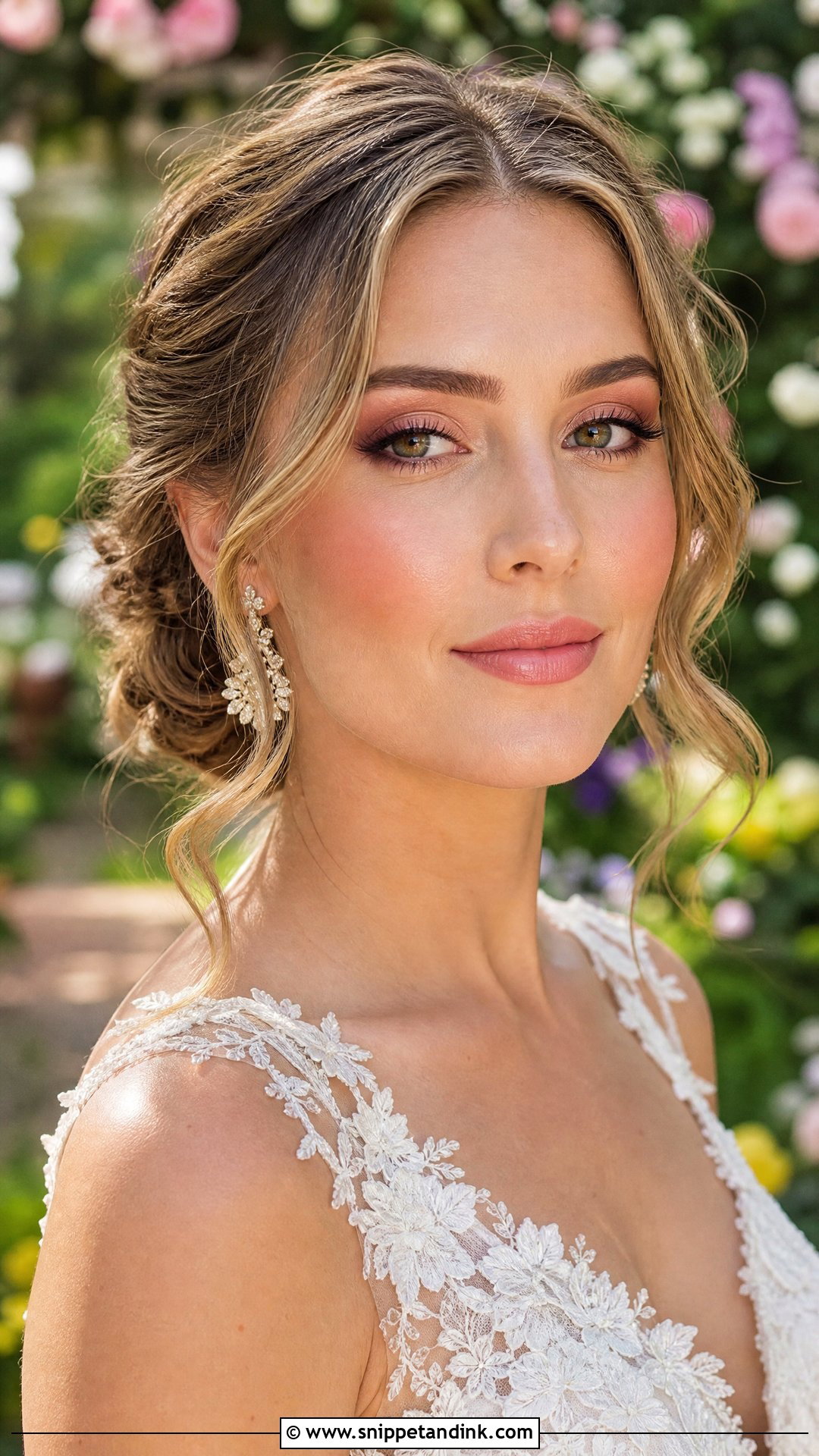 Garden Wedding Makeup - Snippet and Ink - 25 Timeless Wedding Makeup Ideas