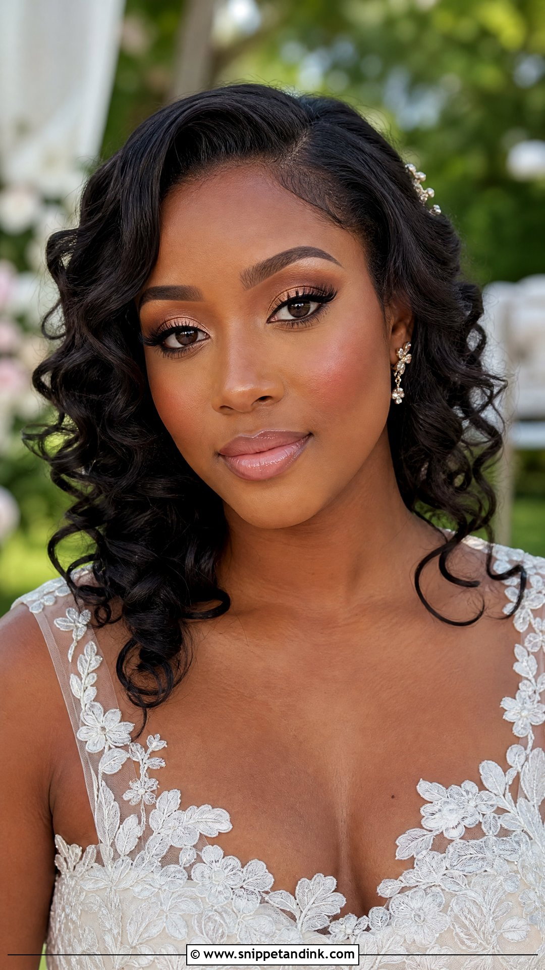 Garden Wedding Makeup For Brunettes With Brown Eyes - Snippet and Ink - 20 Natural Wedding Makeup for Brown Eyes Brunettes