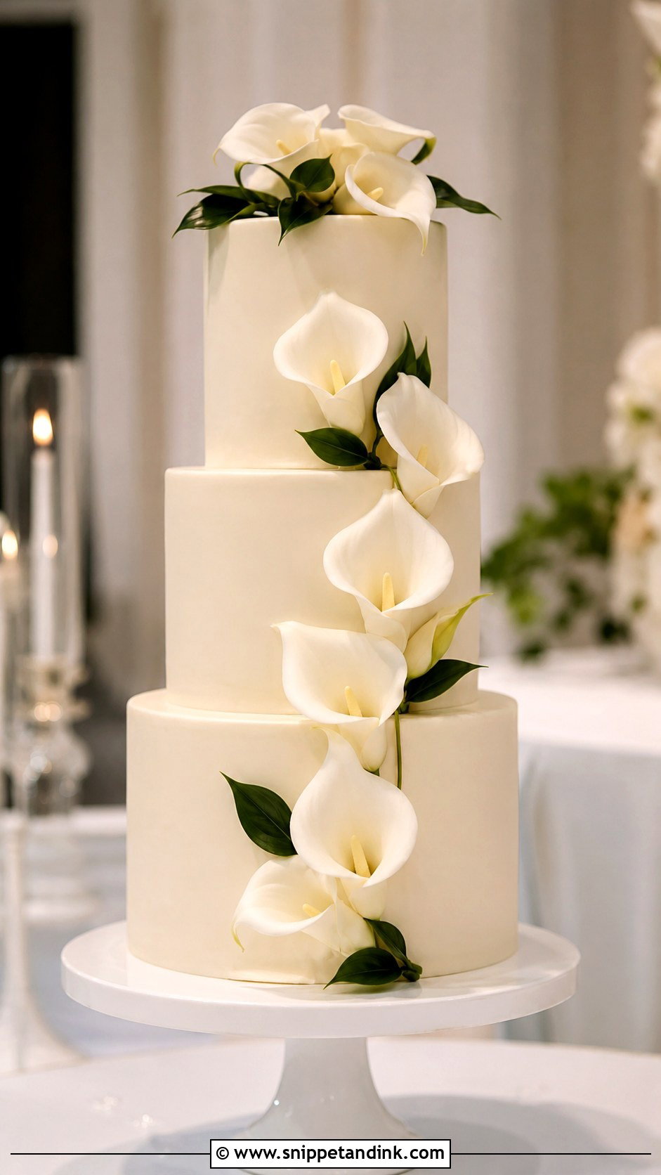 Gardenia Wedding Cake - Snippet and Ink - 25 Flowers for Wedding Cake Ideas