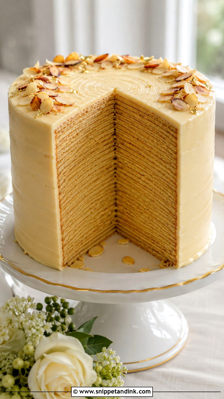 German Baumkuchen Wedding Cake - Snippet and Ink - 20 German Wedding Cake Ideas