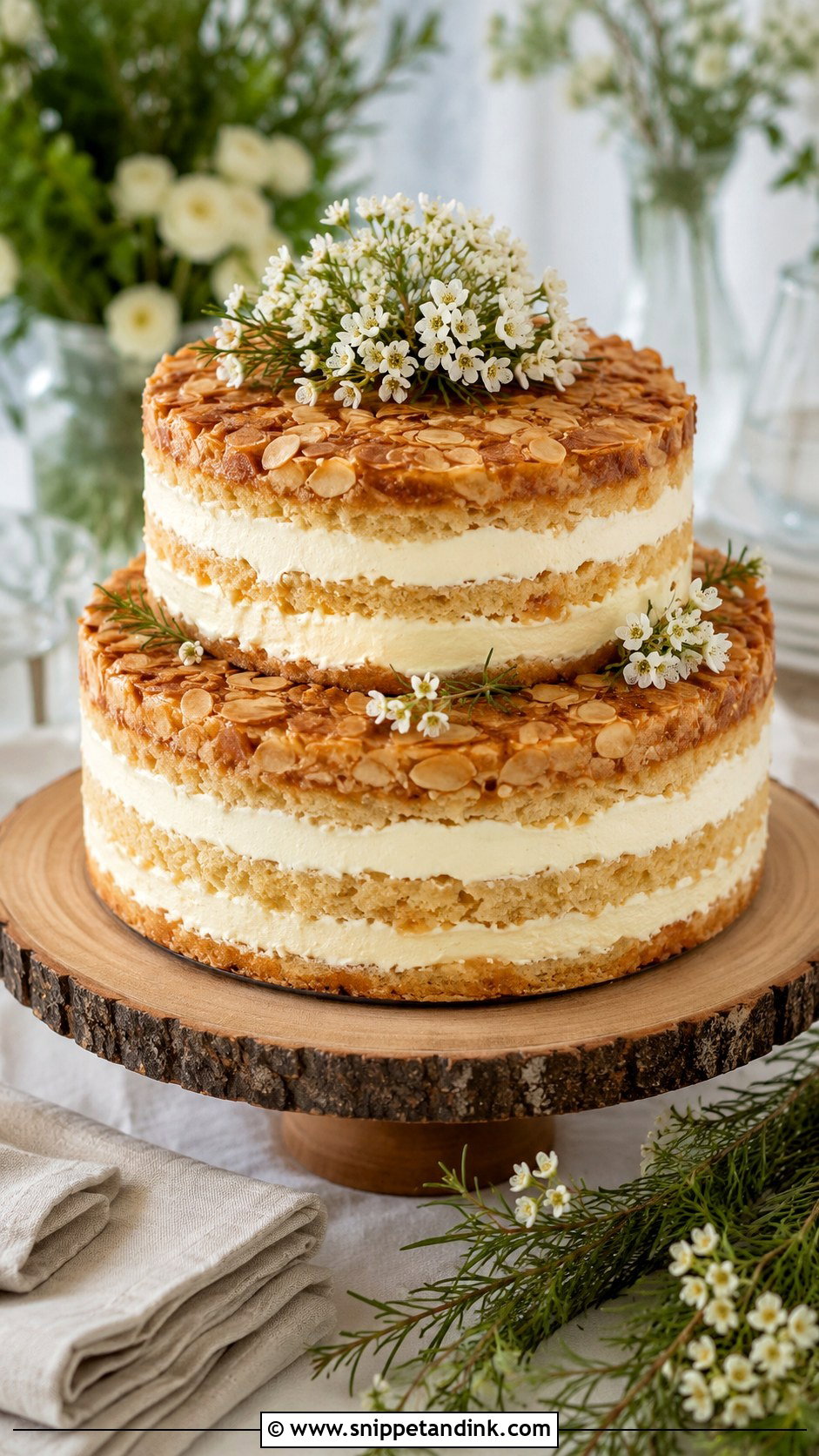 German Bienenstich Wedding Cake - Snippet and Ink - 20 German Wedding Cake Ideas