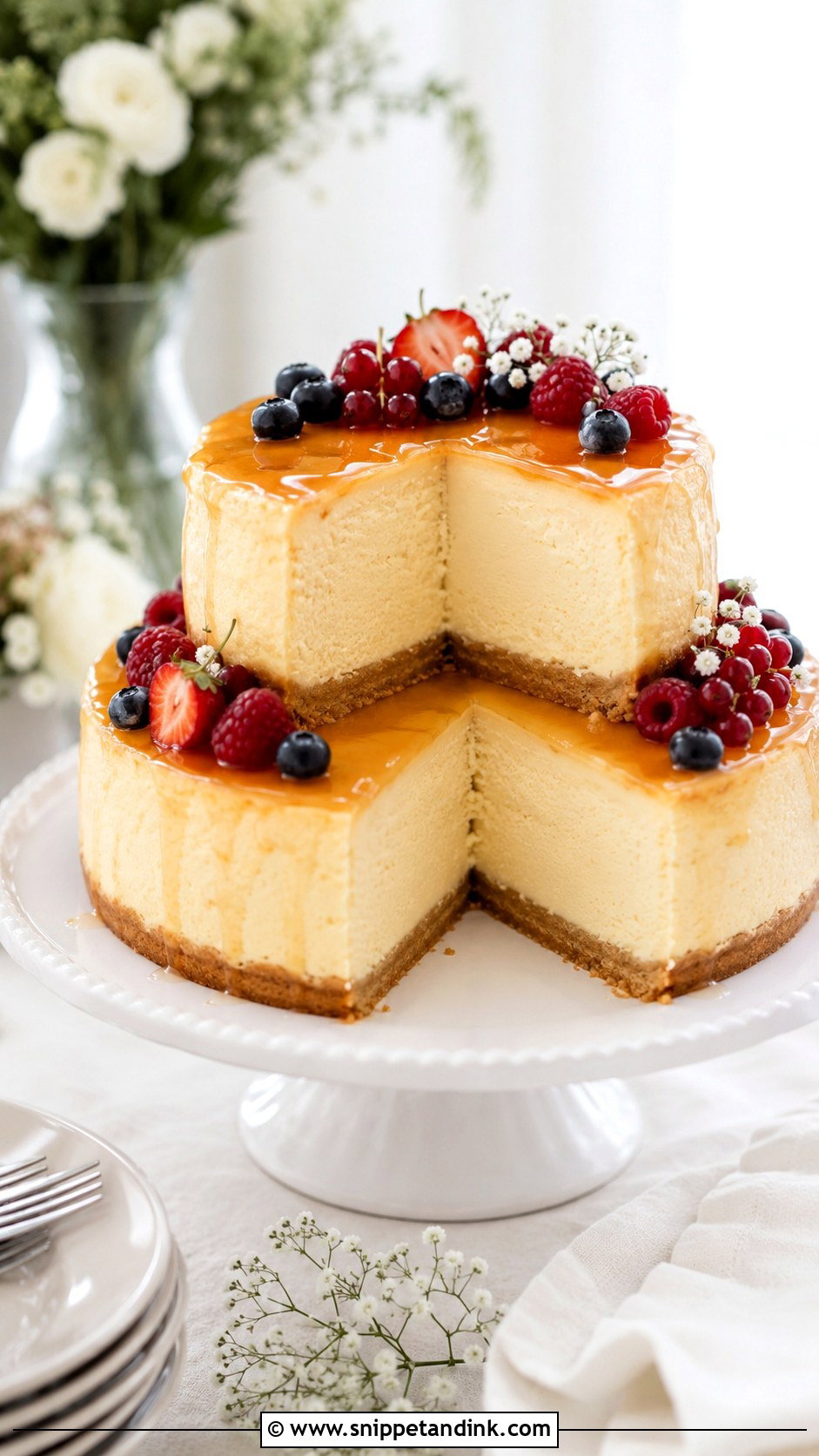 German Kasekuchen Wedding Cake - Snippet and Ink - 20 German Wedding Cake Ideas
