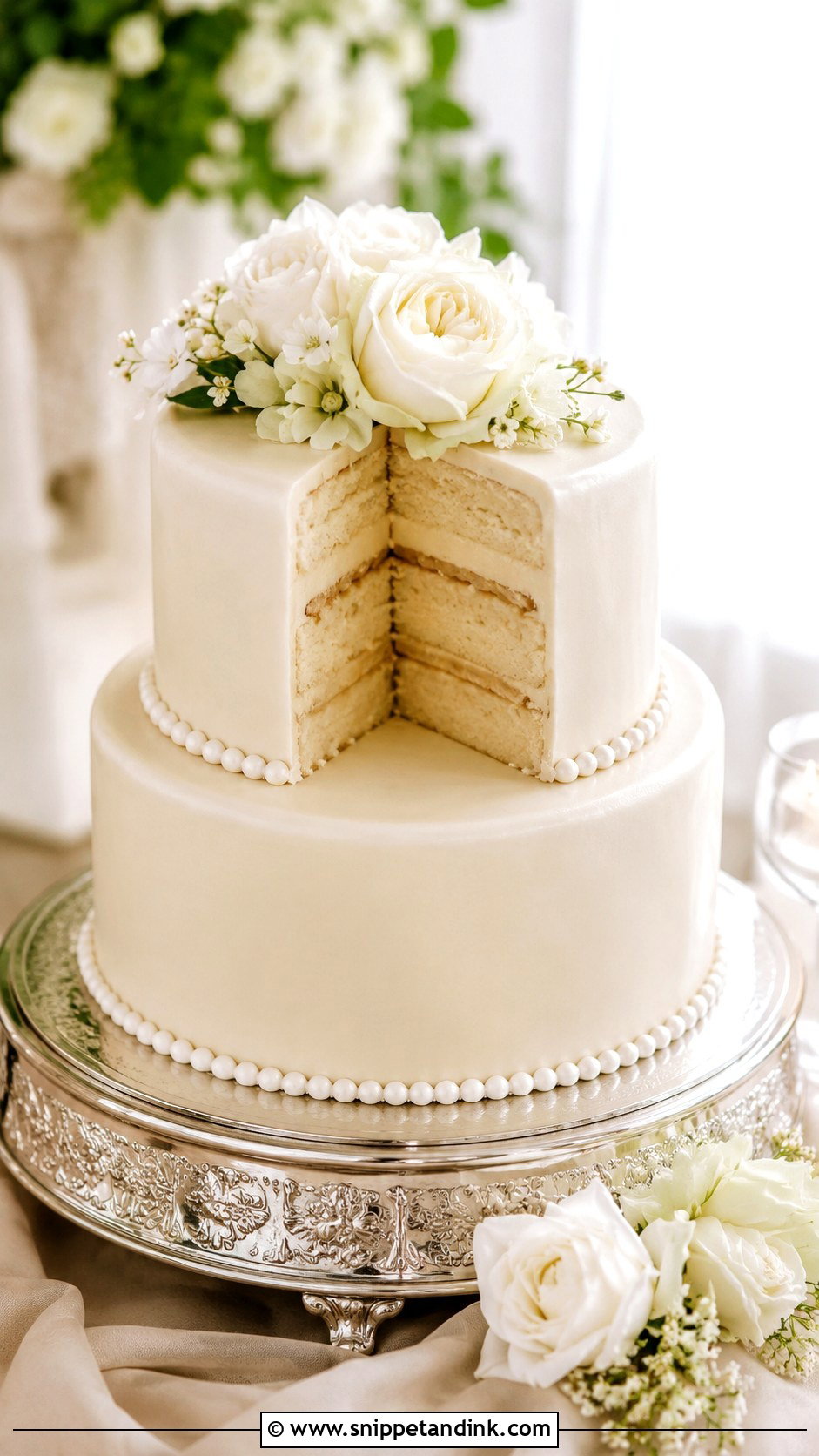 German Marzipan Wedding Cake - Snippet and Ink - 20 German Wedding Cake Ideas