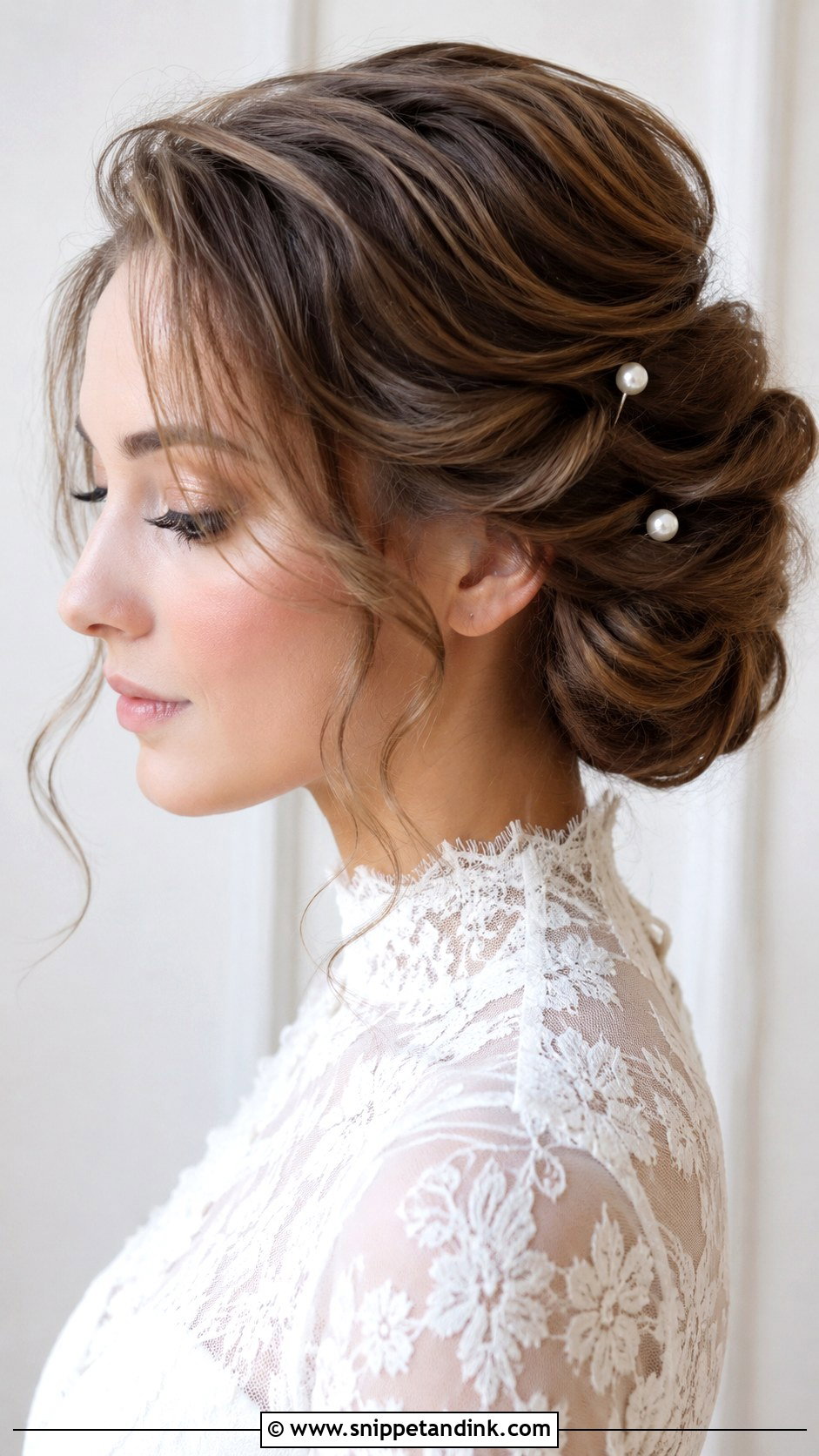 Gibson Tuck Wedding Hair - Snippet and Ink - 15 Retro Wedding Hairstyles
