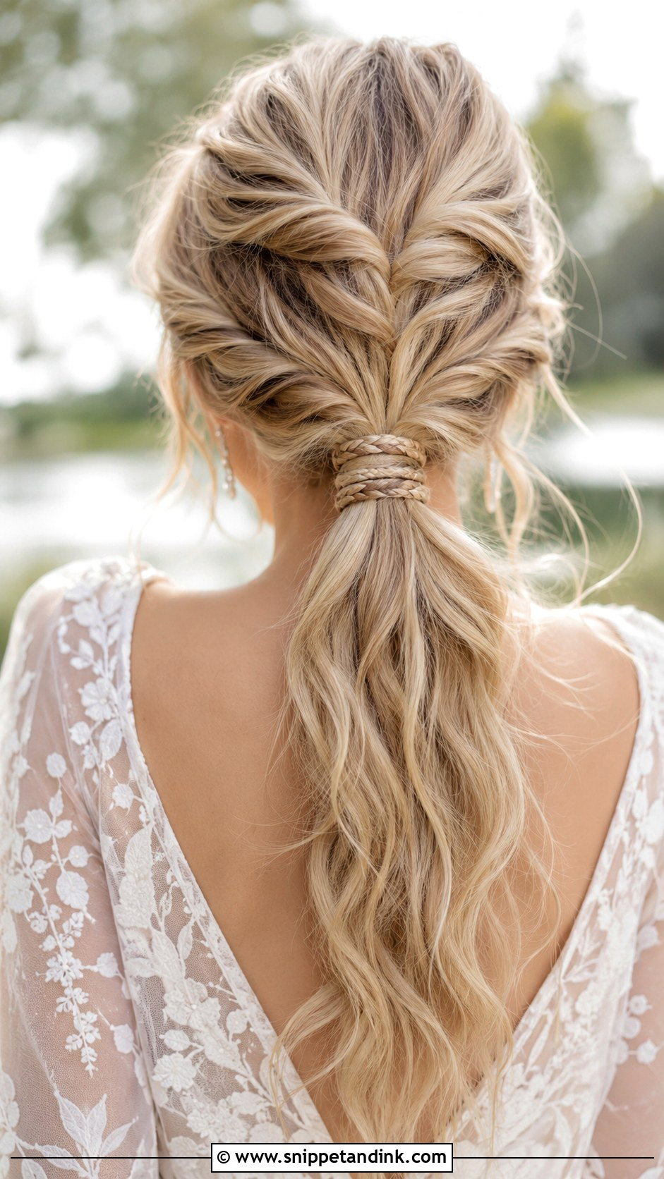 Gigi Hadid Braided Ponytail for Weddings - Snippet and Ink - 20 Gigi Hadid Wedding Guest Hairstyle Ideas