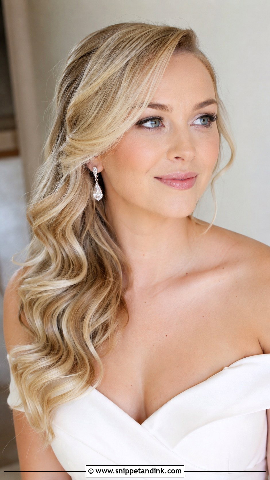 Gigi Hadid Loose Side Swept Waves - Snippet and Ink - 20 Gigi Hadid Wedding Guest Hairstyle Ideas