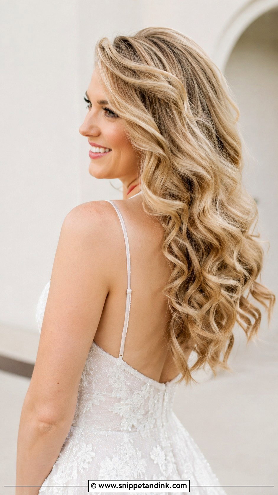 Gigi Hadid Soft Romantic Curls Down - Snippet and Ink - 20 Gigi Hadid Wedding Guest Hairstyle Ideas