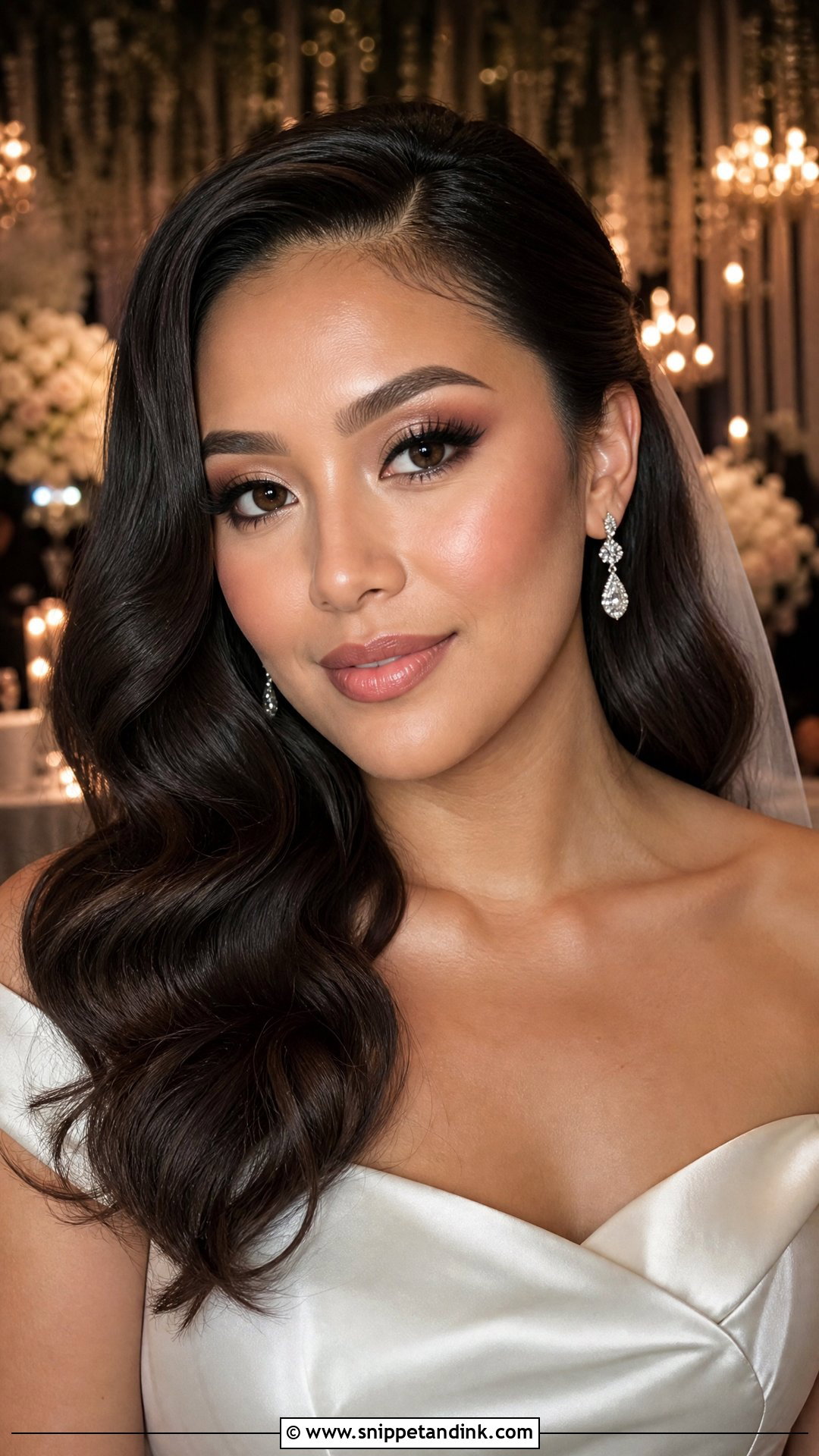 Glam Bridal Makeup For Green Eyes - Snippet and Ink - 20 Bridal Make Up for Green Eyes