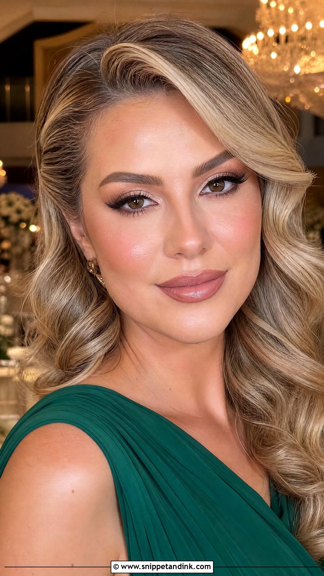 Glam Bridesmaid Makeup - Snippet and Ink - 25 Wedding Makeup for Bridesmaids