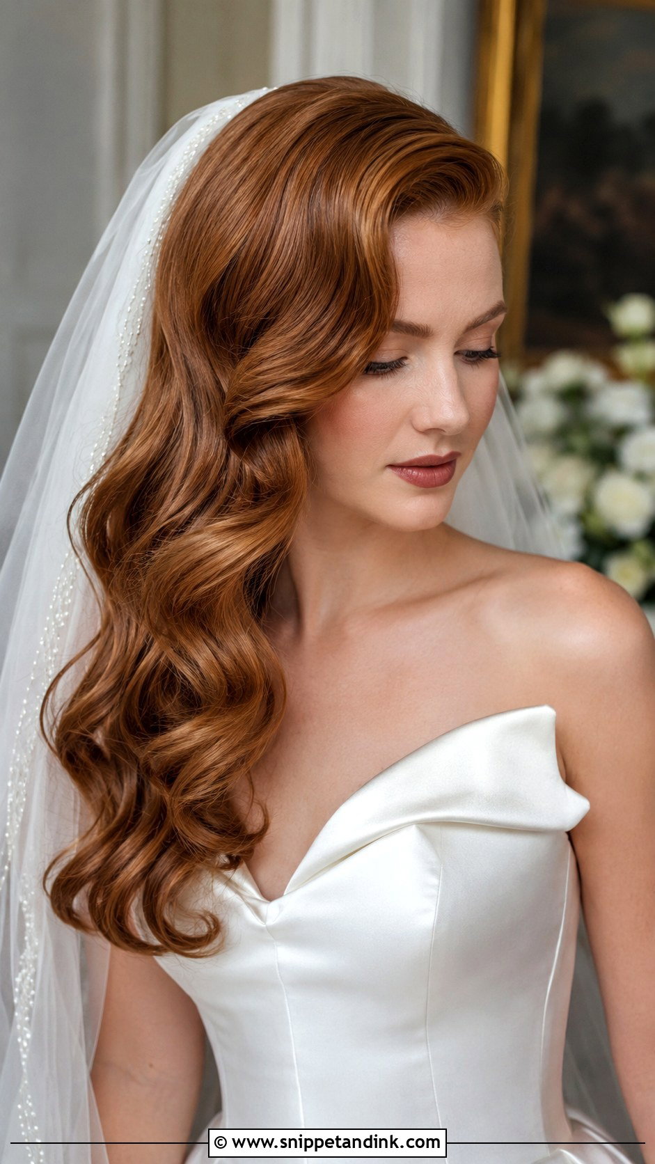 Glamorous Hollywood Waves - Snippet and Ink - 20 Hair Styles for Brides