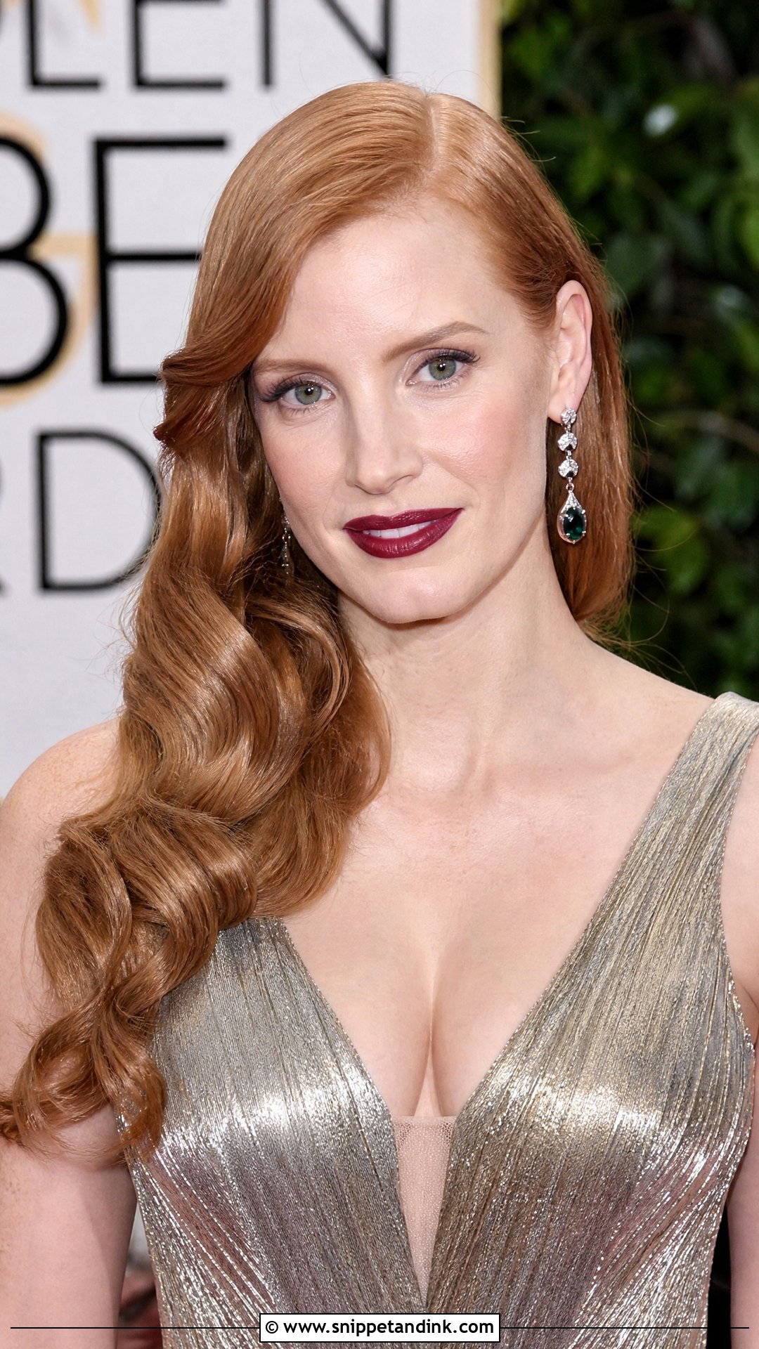 Glamorous Hollywood Waves - Snippet and Ink - 20 Medium Length Hair Styles for Wedding Guest