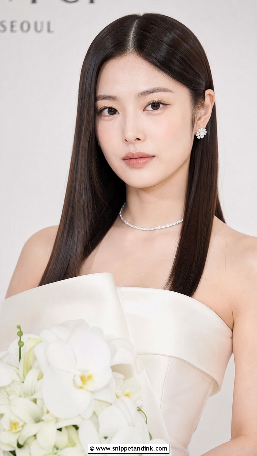 Glass Hair Wedding Look - Snippet and Ink - 20 Ariana Grande Wedding Hair Ideas