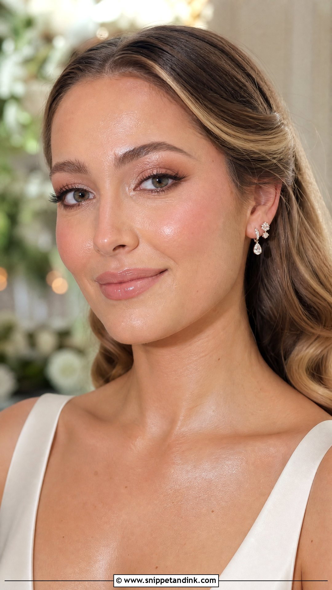 Glass Skin Bridal Makeup For Brown Eyes - Snippet and Ink - 25 Glowy Bridal Makeup for Brown Eyes