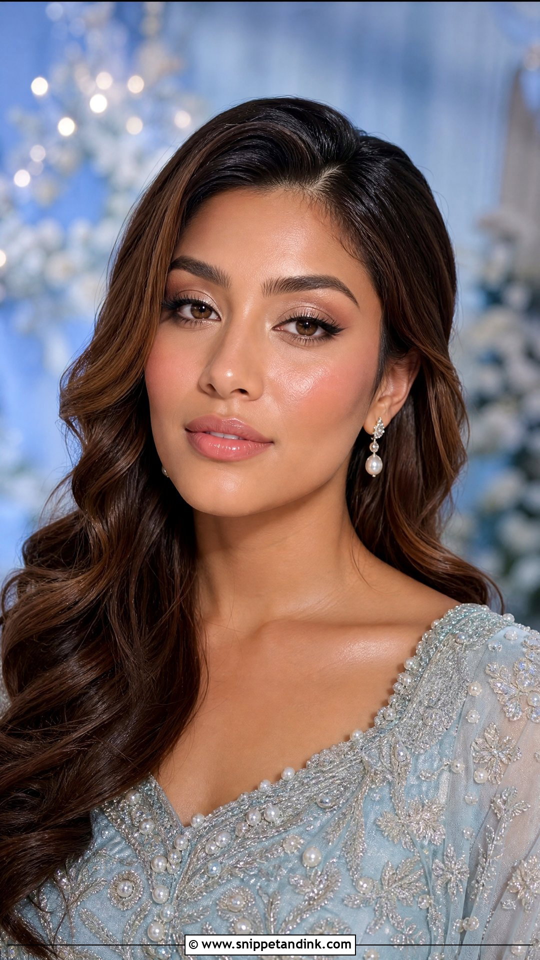 Glass Skin Walima Bride Makeup - Snippet and Ink - 20 Walima Bride Makeup Ideas