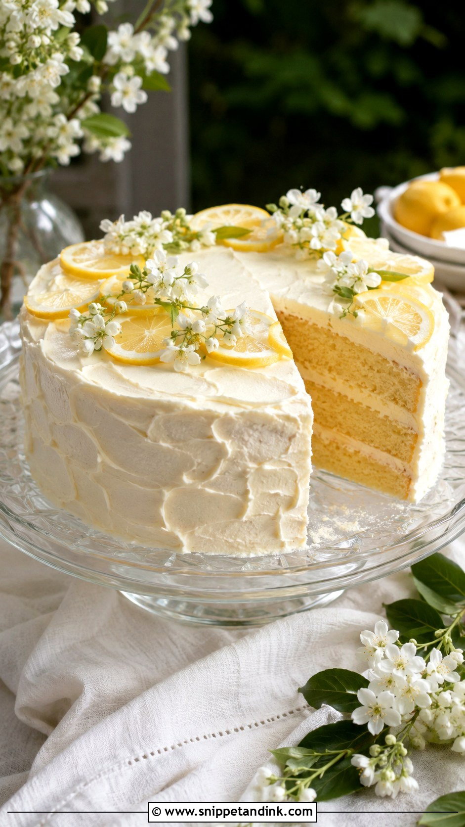 Glass Wedding Cake Plate - Snippet and Ink - 20 Wedding Cake Plate Ideas