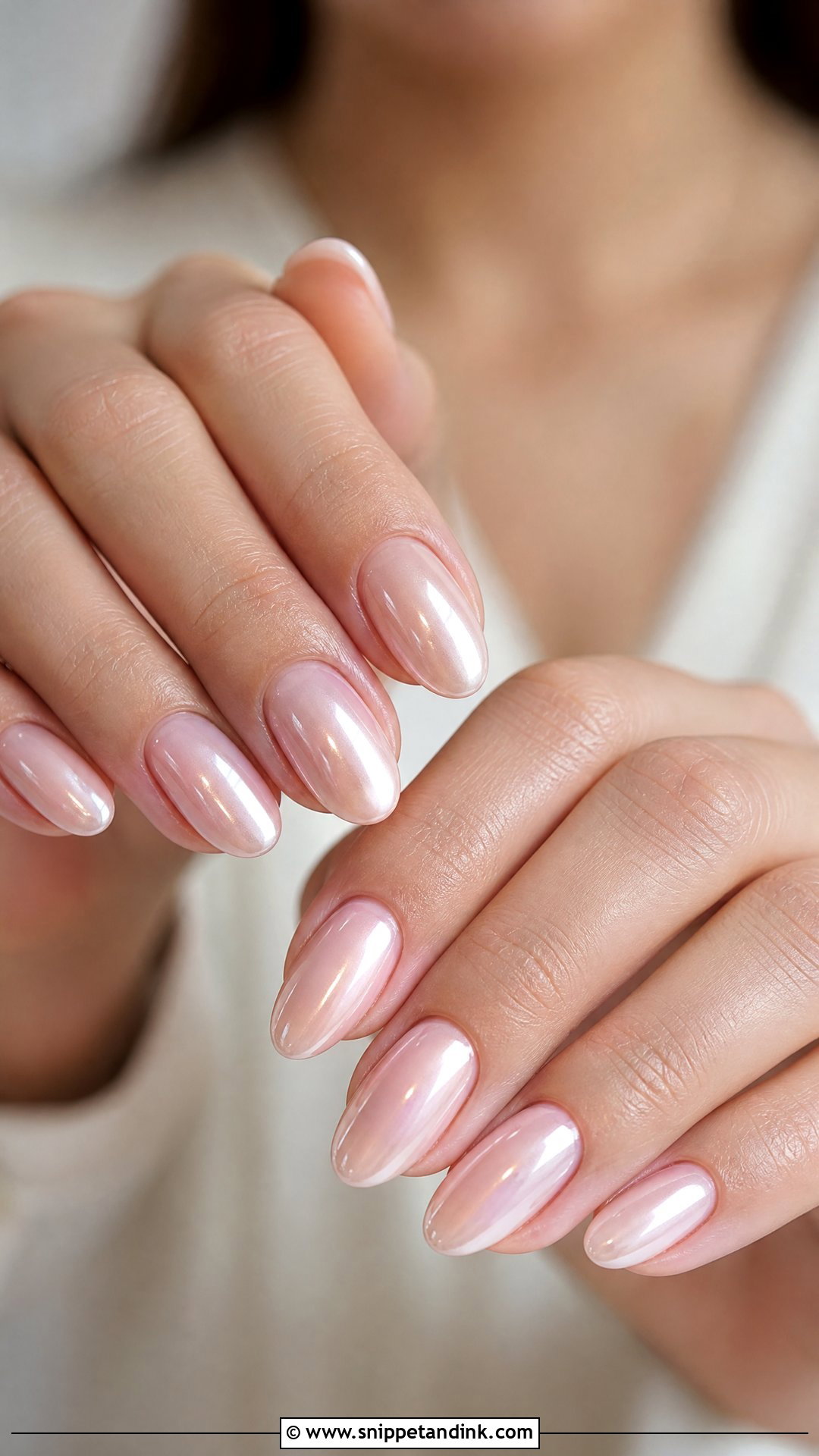 Glazed Bridesmaid Nails - Snippet and Ink - 35 Bridesmaid Nails
