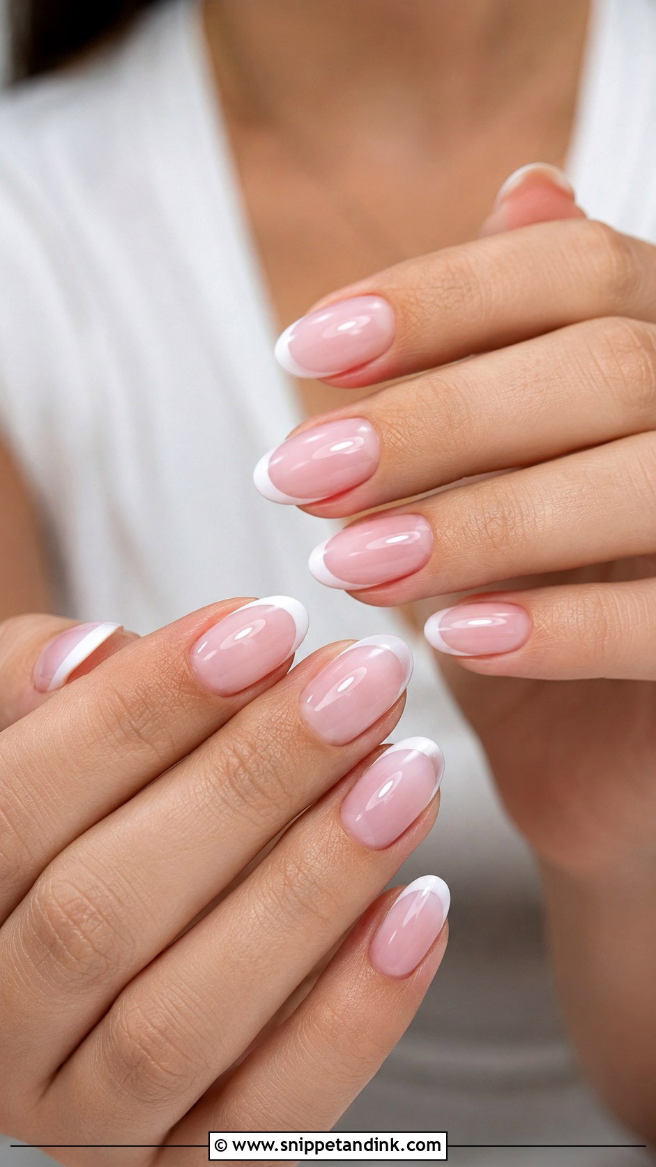 Glazed Chrome Bride Nails - Snippet and Ink - 20 Bride Nail Art Ideas Wedding Day