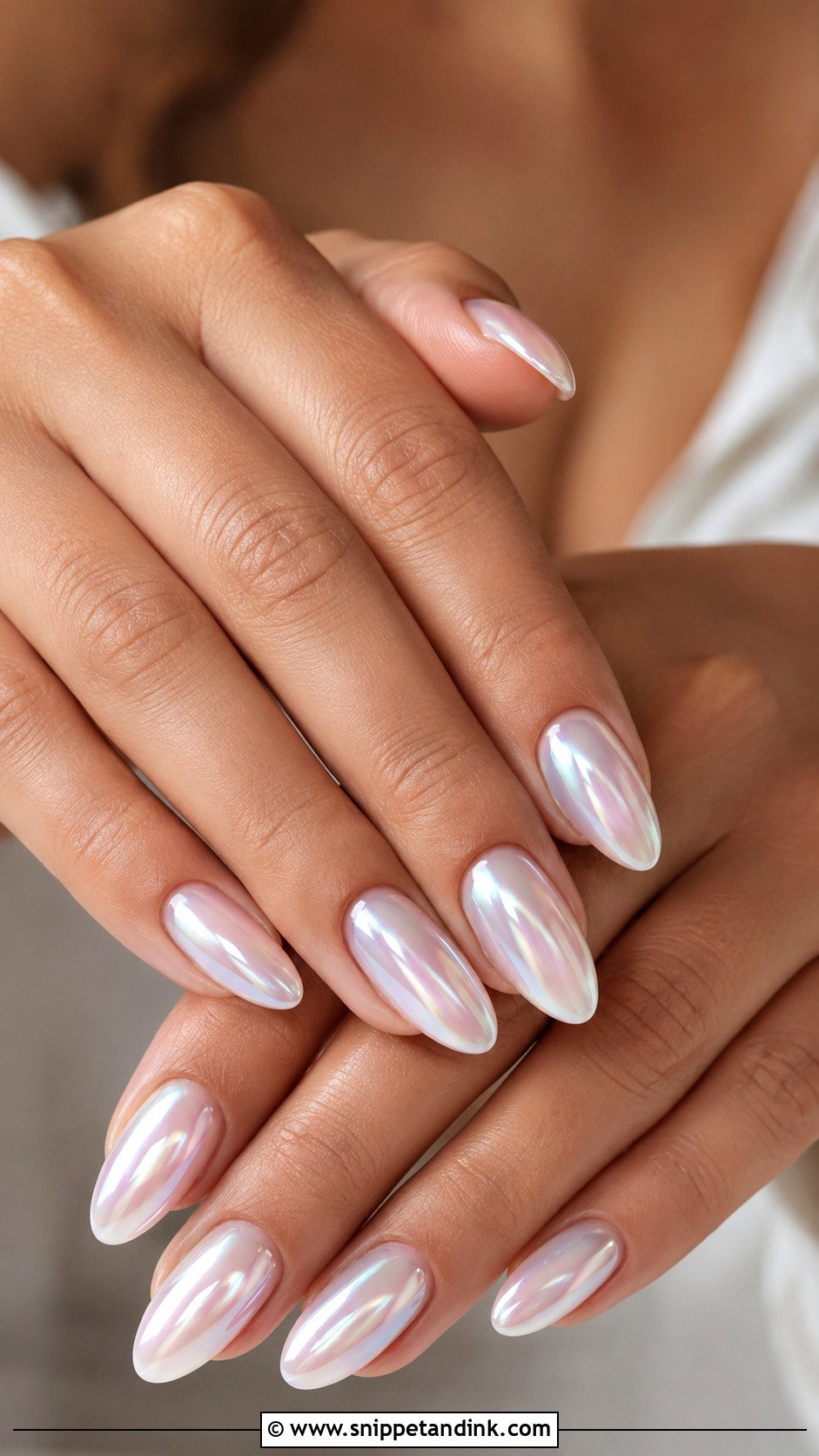 Glazed Donut Bridal Nail Extensions - Snippet and Ink - 30 Bridal Nail Extension Designs