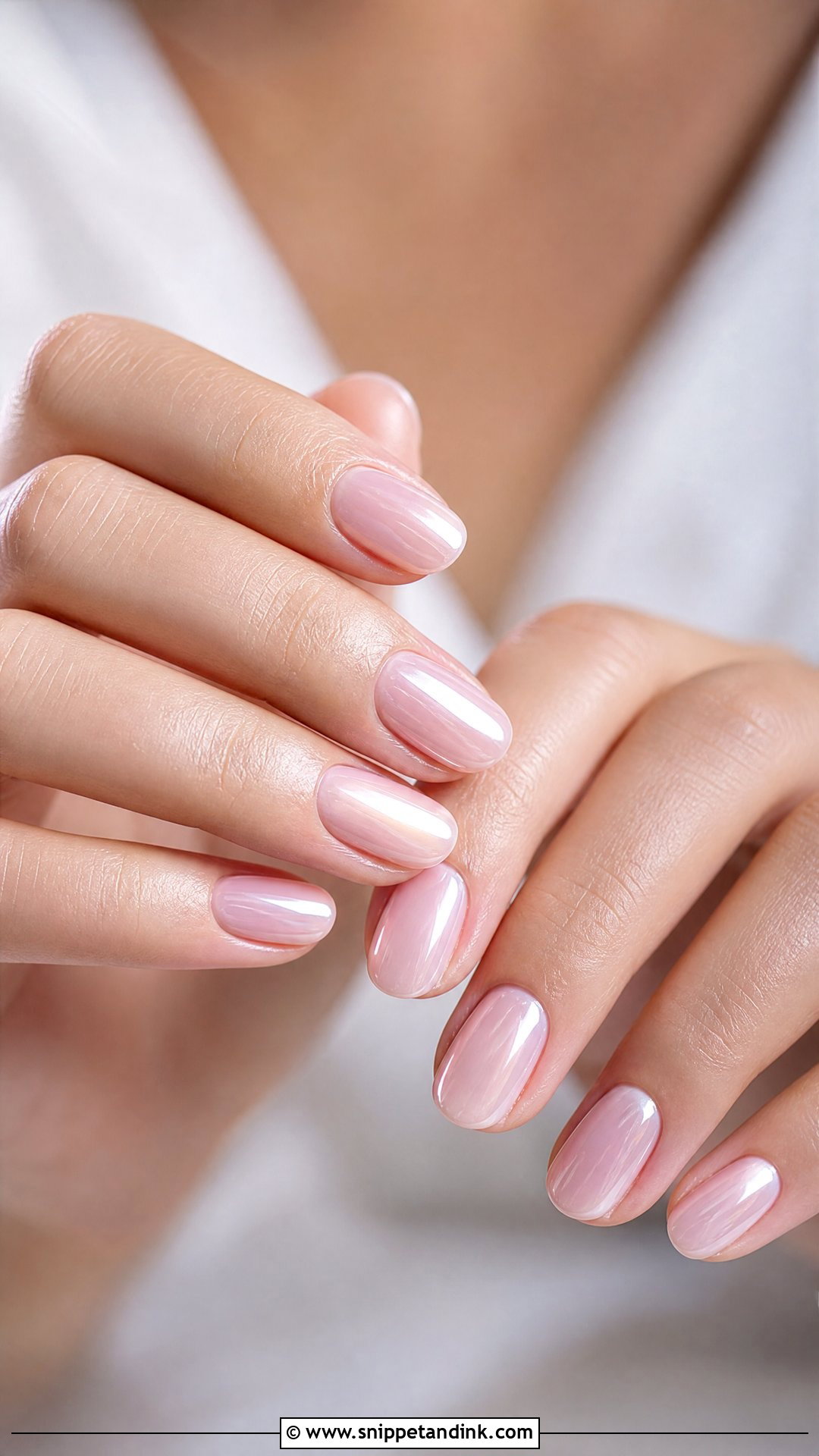 Glazed Donut Bridal Nails - Snippet and Ink - 25 Bridal Nails 2025