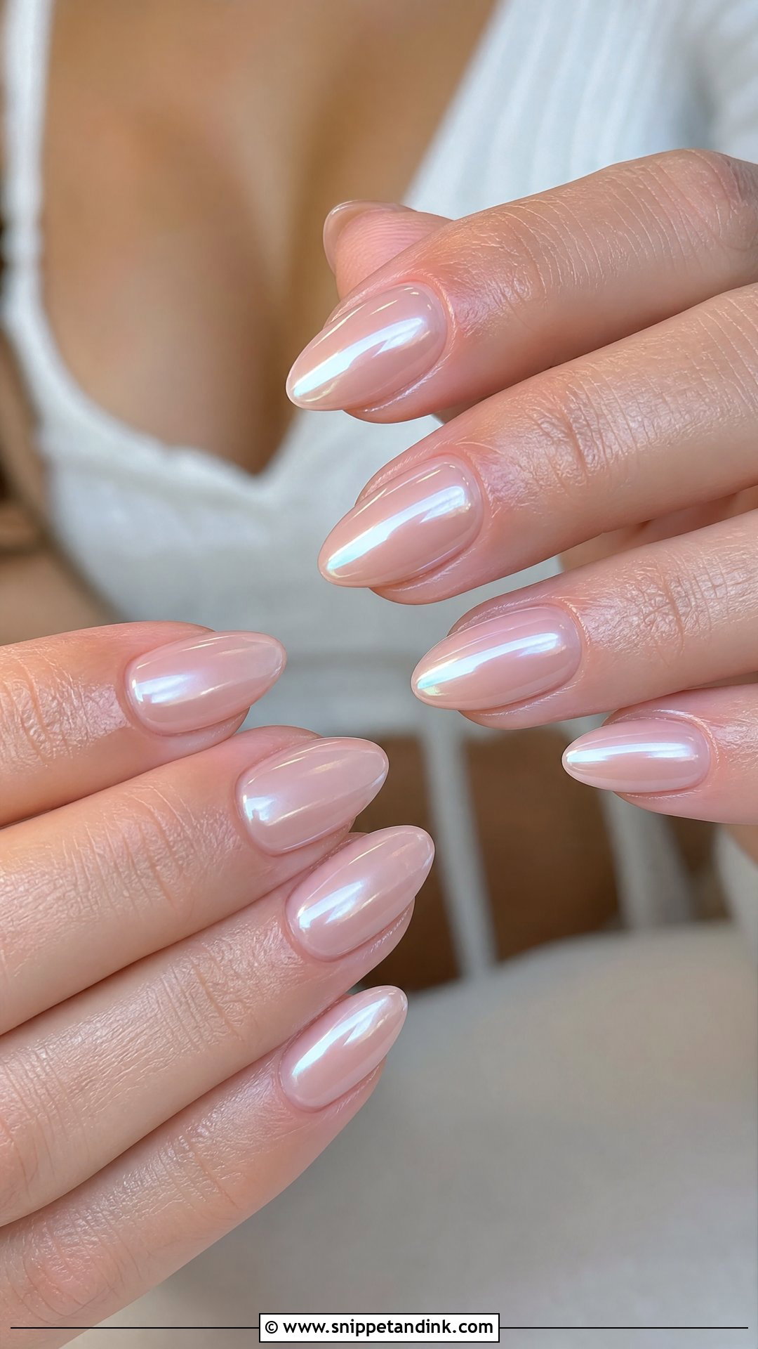 Glazed Donut Bridal Nails - Snippet and Ink - 25 Bridal Wedding Day Nails for Bride