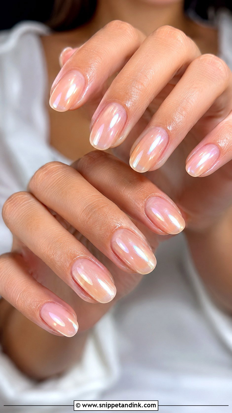 Glazed Donut Bridal Nails - Snippet and Ink - 30 Bridal Nail Designs