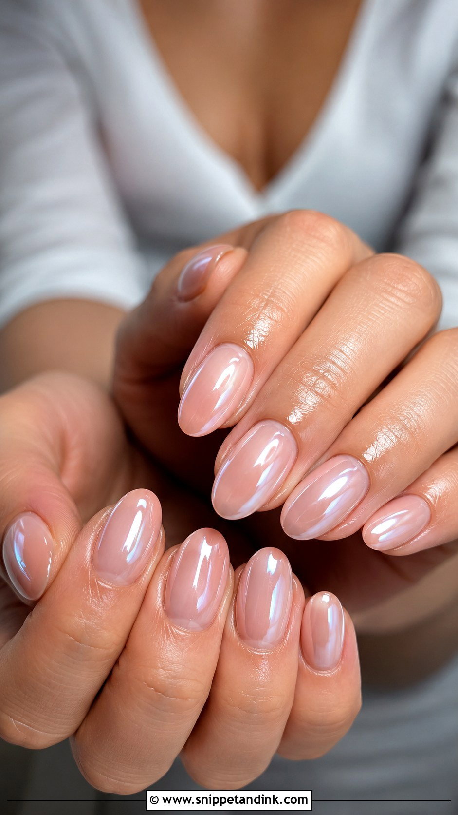 Glazed Donut Bridal Nails - Snippet and Ink - 20 Bridal Nail Inspo 2025 Ideas