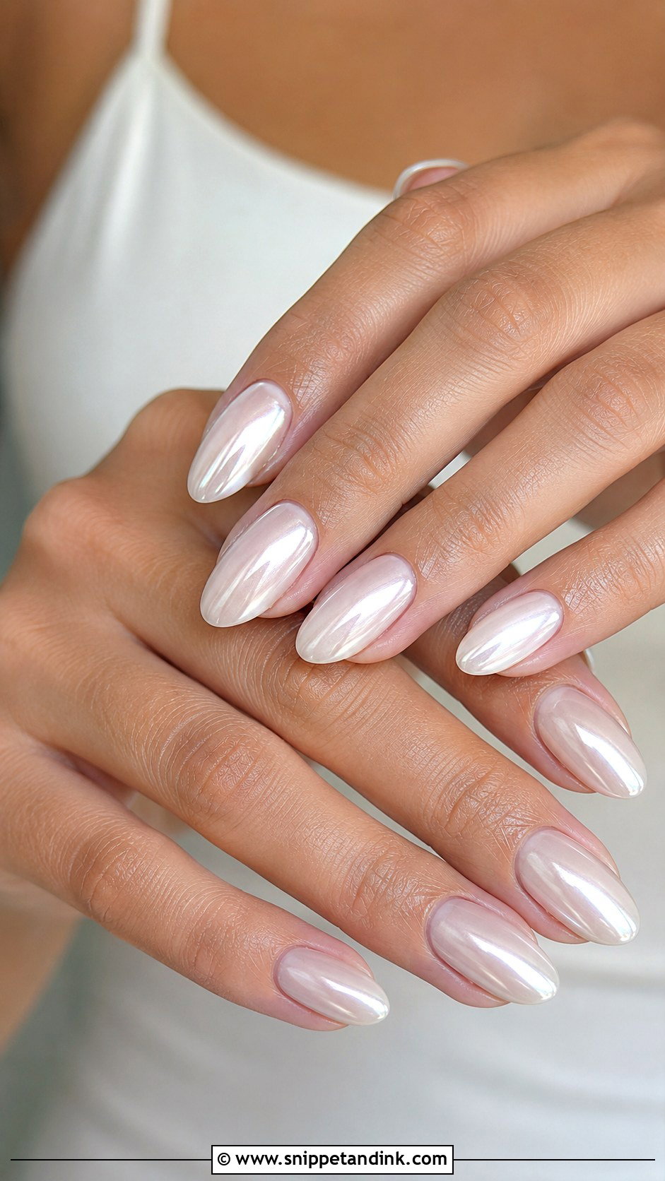 Glazed Donut Bridal Nails - Snippet and Ink - 30 Elegant Bridal Nails Wedding
