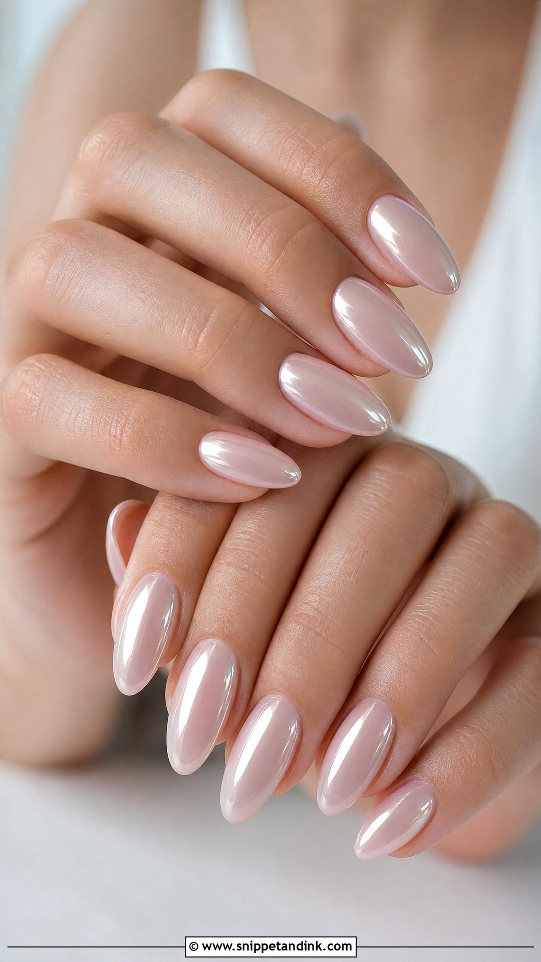 Glazed Donut Bridal Nails - Snippet and Ink - 35 Bridal Nails