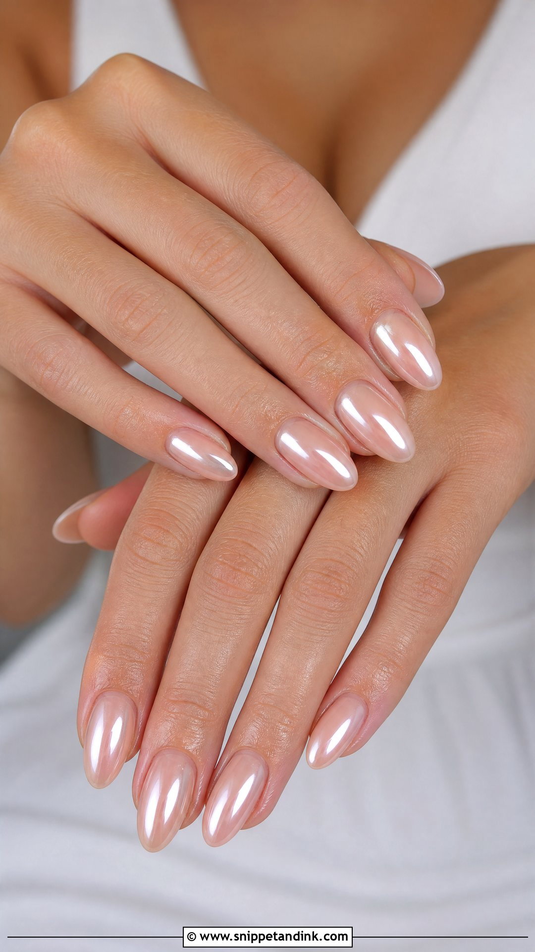 Glazed Donut Bridal Nails - Snippet and Ink - 35 Bridal Nails Wedding