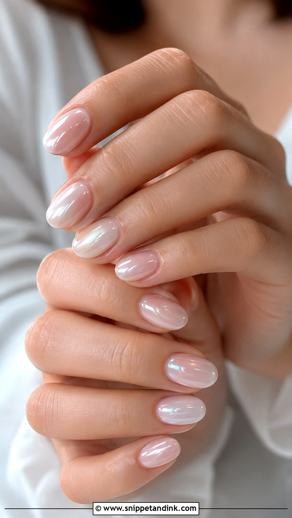 Glazed Donut Bridal Nails - Snippet and Ink - 20 Bridal Wedding Nail Designs