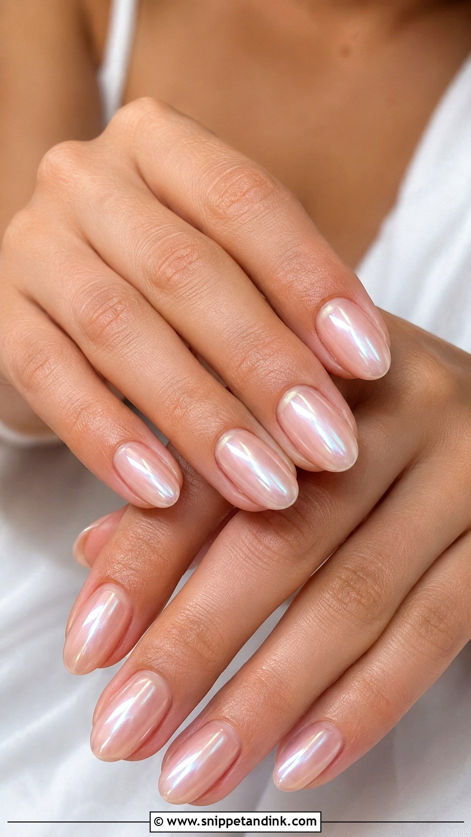Glazed Donut Bride Nails - Snippet and Ink - 20 Wedding Bride Nails Ideas