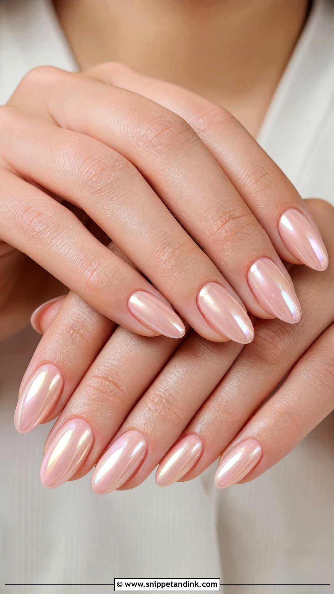 Glazed Donut Bride Nails - Snippet and Ink - 35 Bride Nails